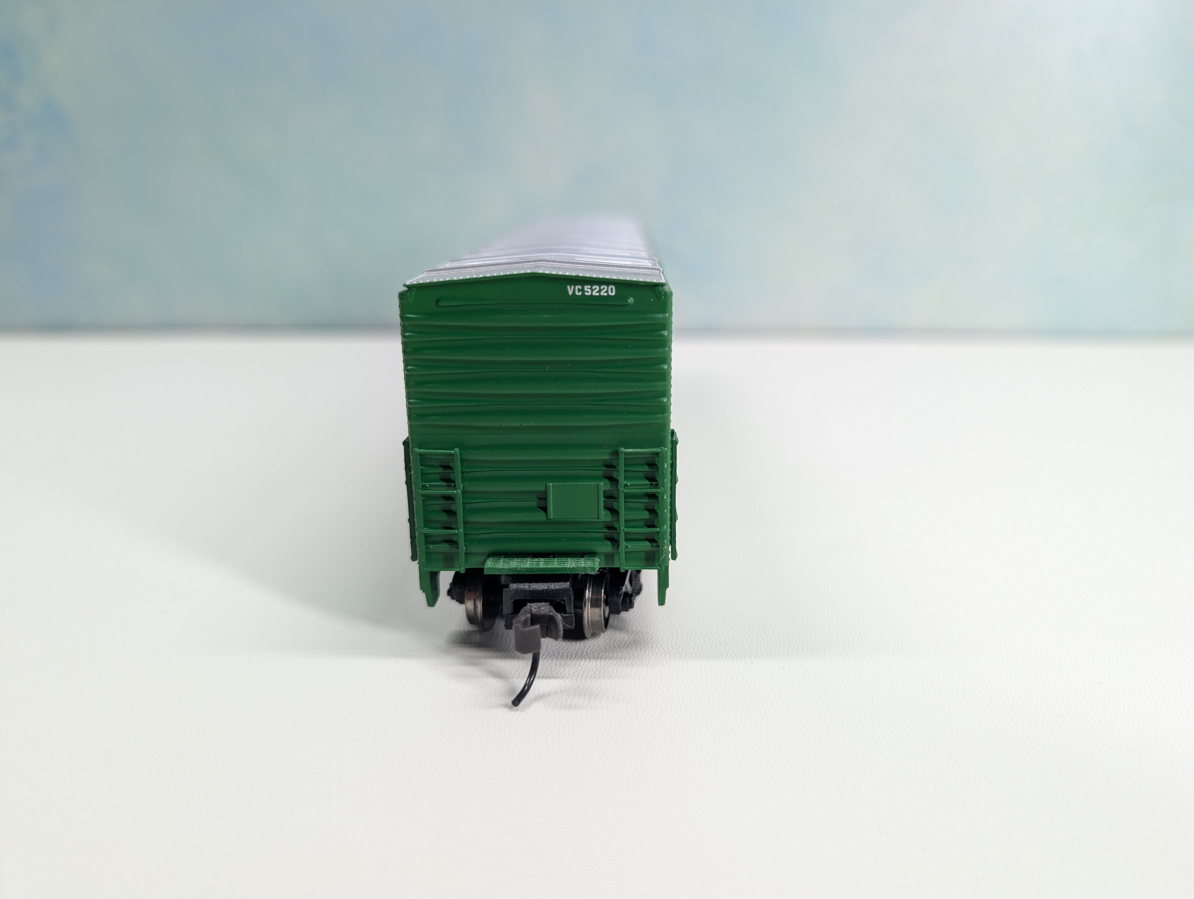 USED Atlas HO Scale 52' Double Plug Door Box Car Virginia Central VC #5220 Metal Wheels