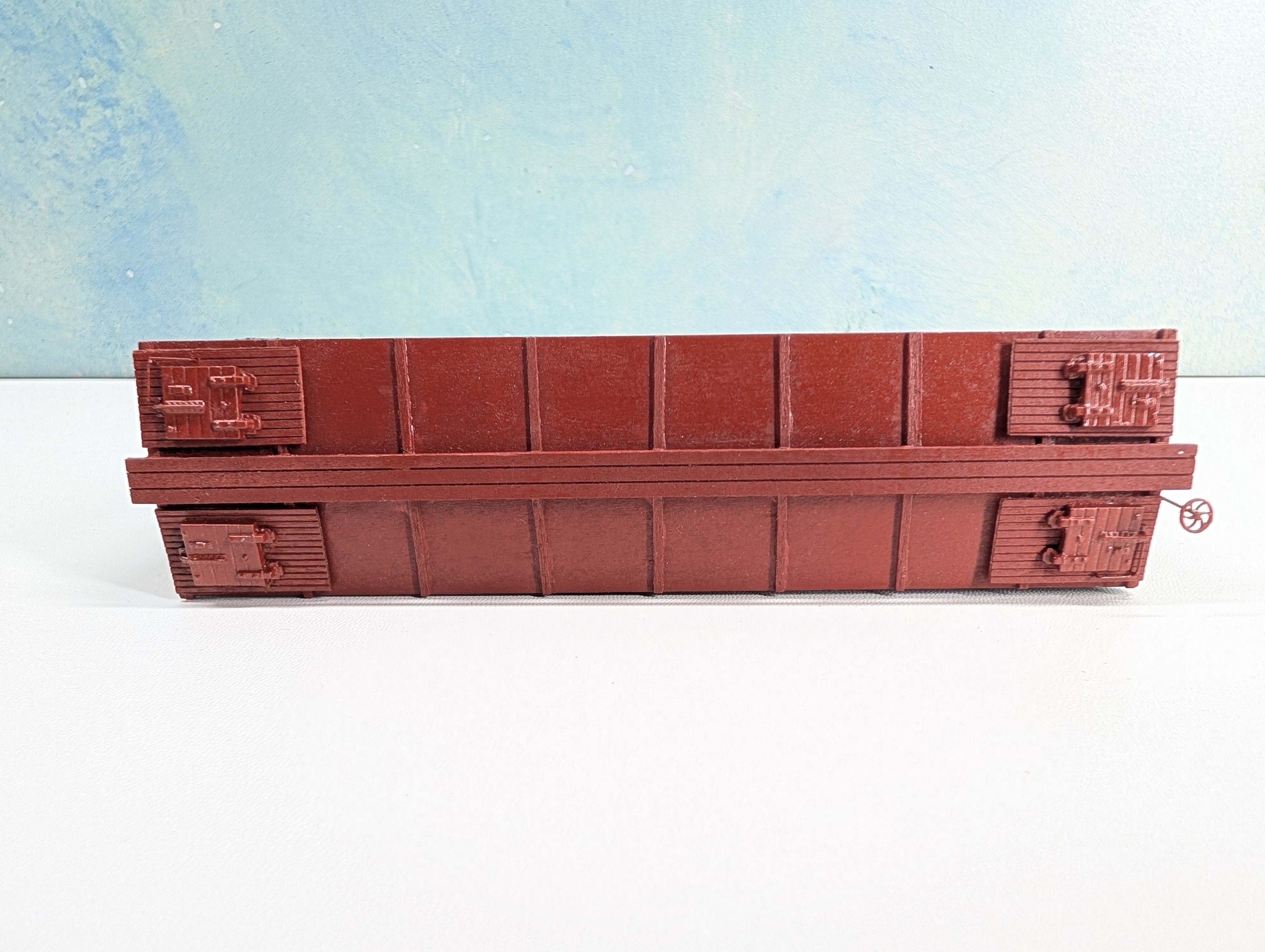USED HO Scale Real Wood Reefer Hiram Walker and Sons NWX #14495 London Dry Gin