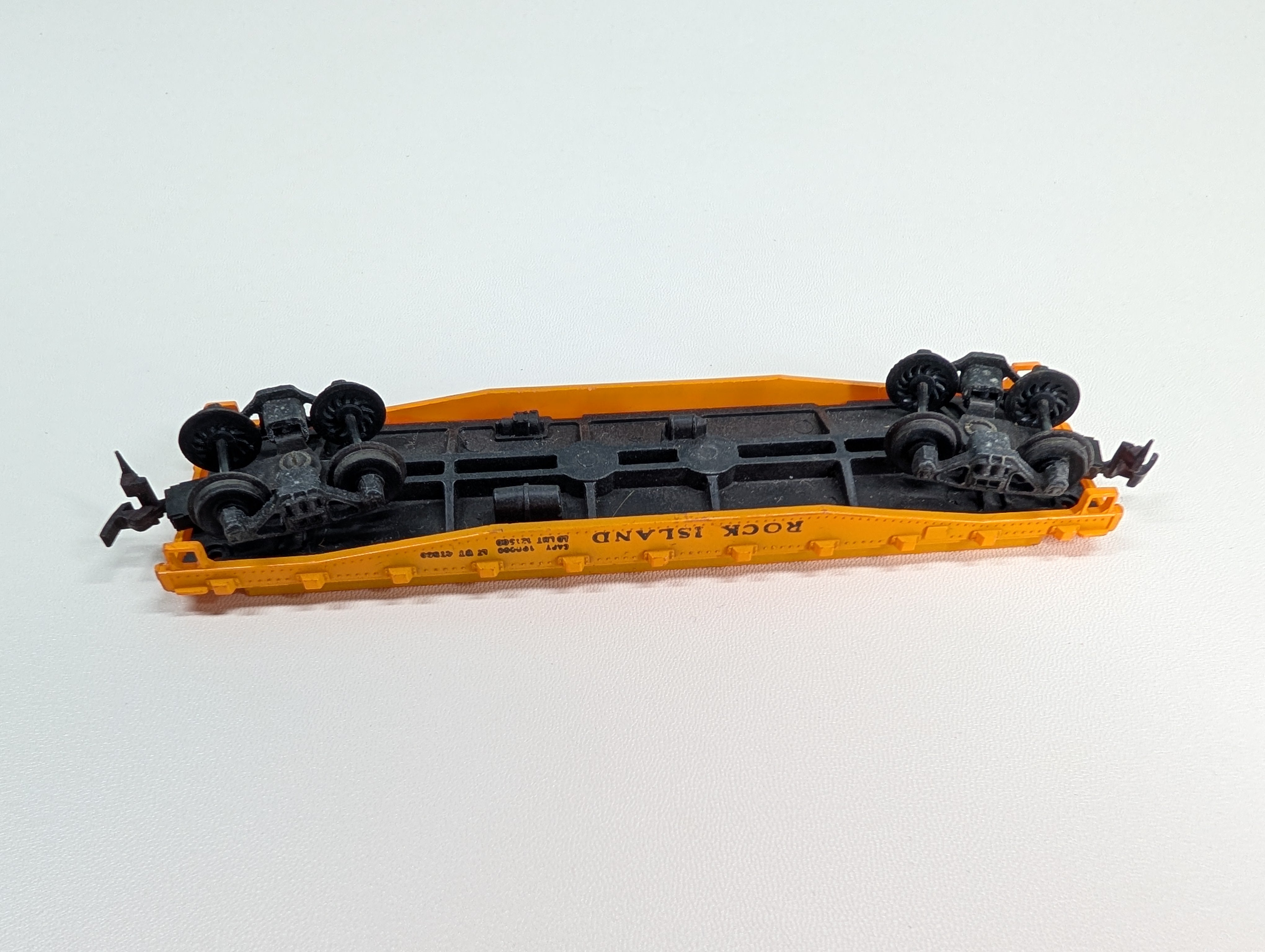 USED Mantua HO Scale Flat Car Rock Island