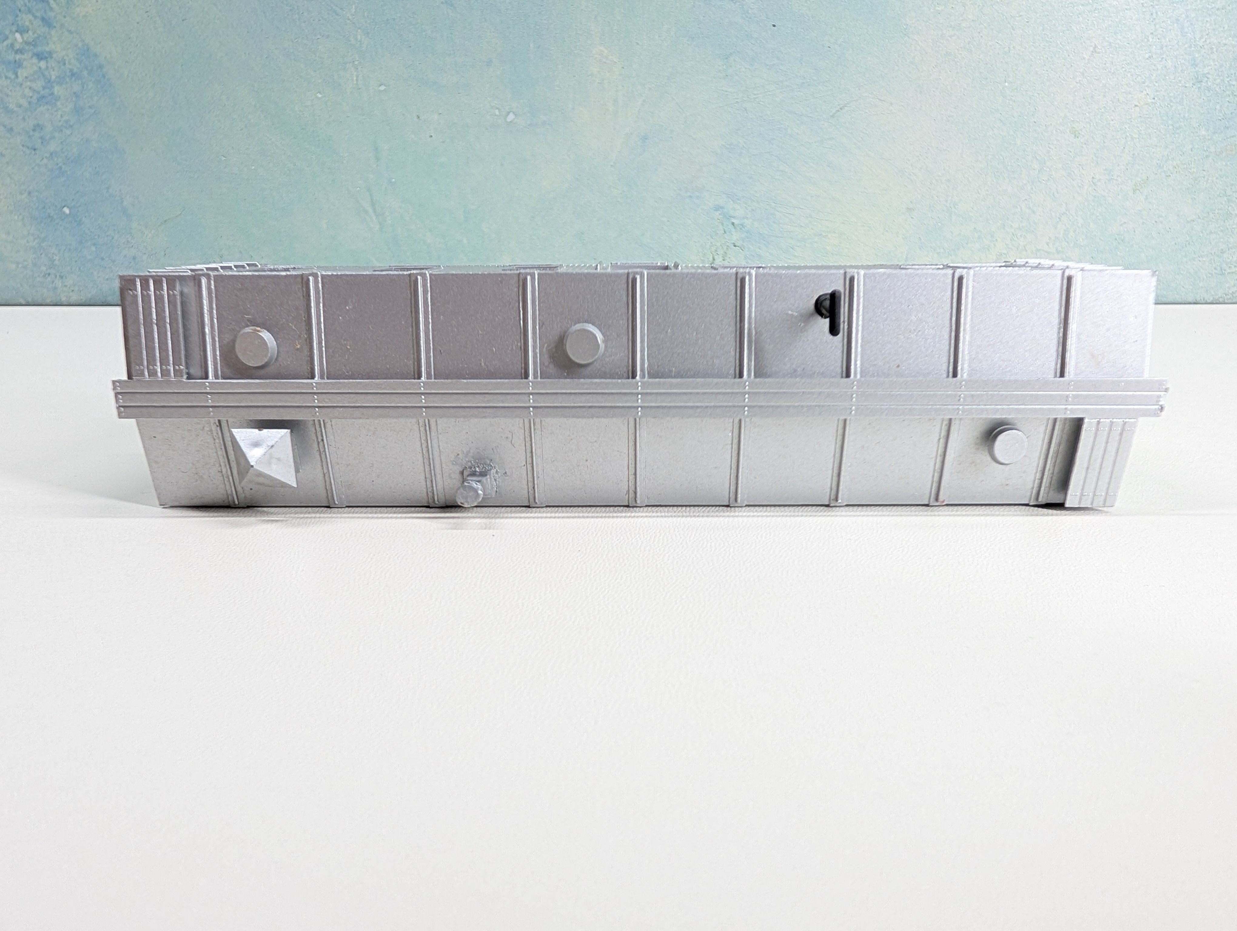 USED HO Scale Maintenance Car, Kitchen Dining Santa Fe ATSF #198413 Metal Wheels
