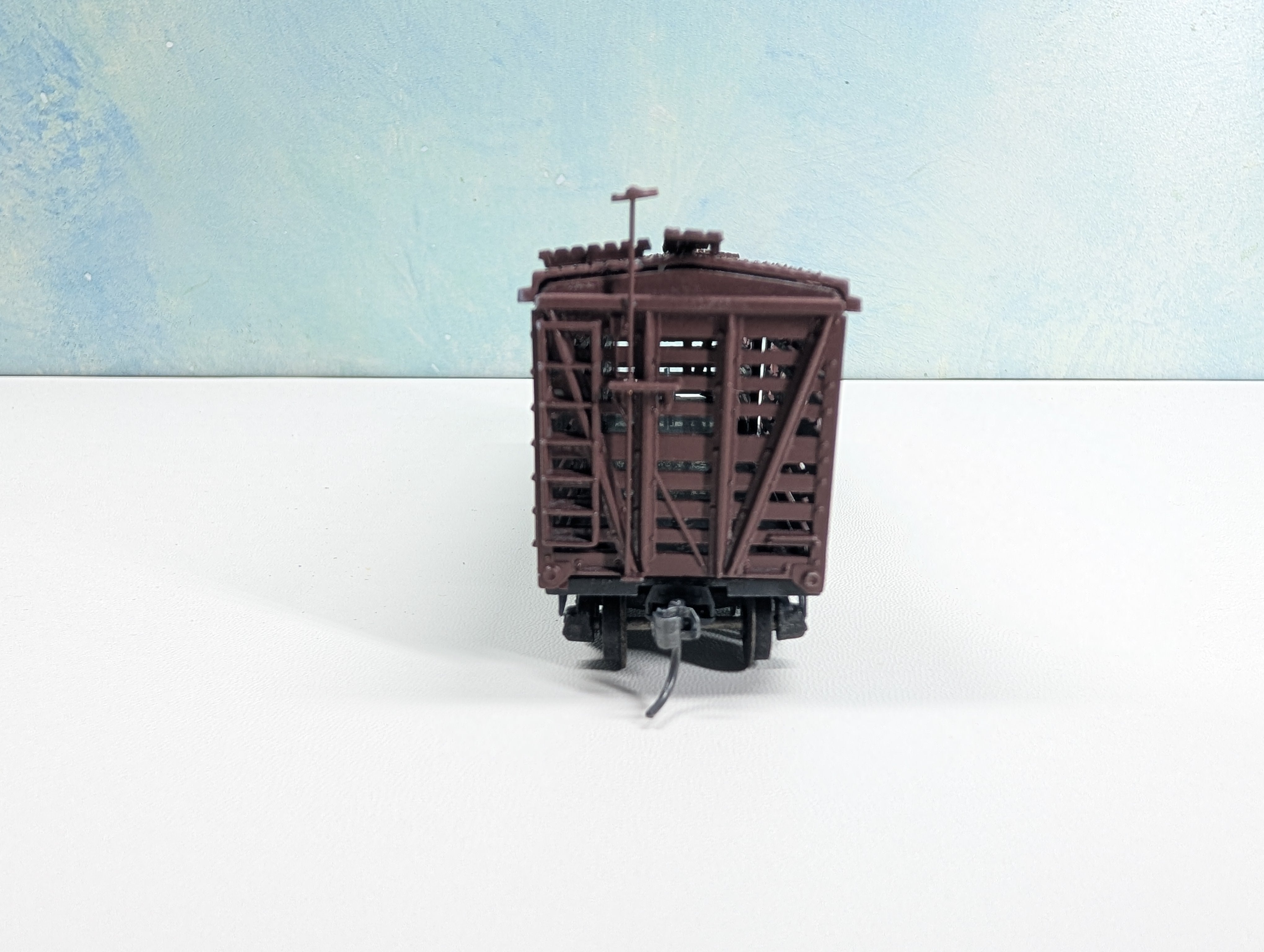 USED HO Scale Cattle Stock Car Southern #45912 Metal Wheels, Metal