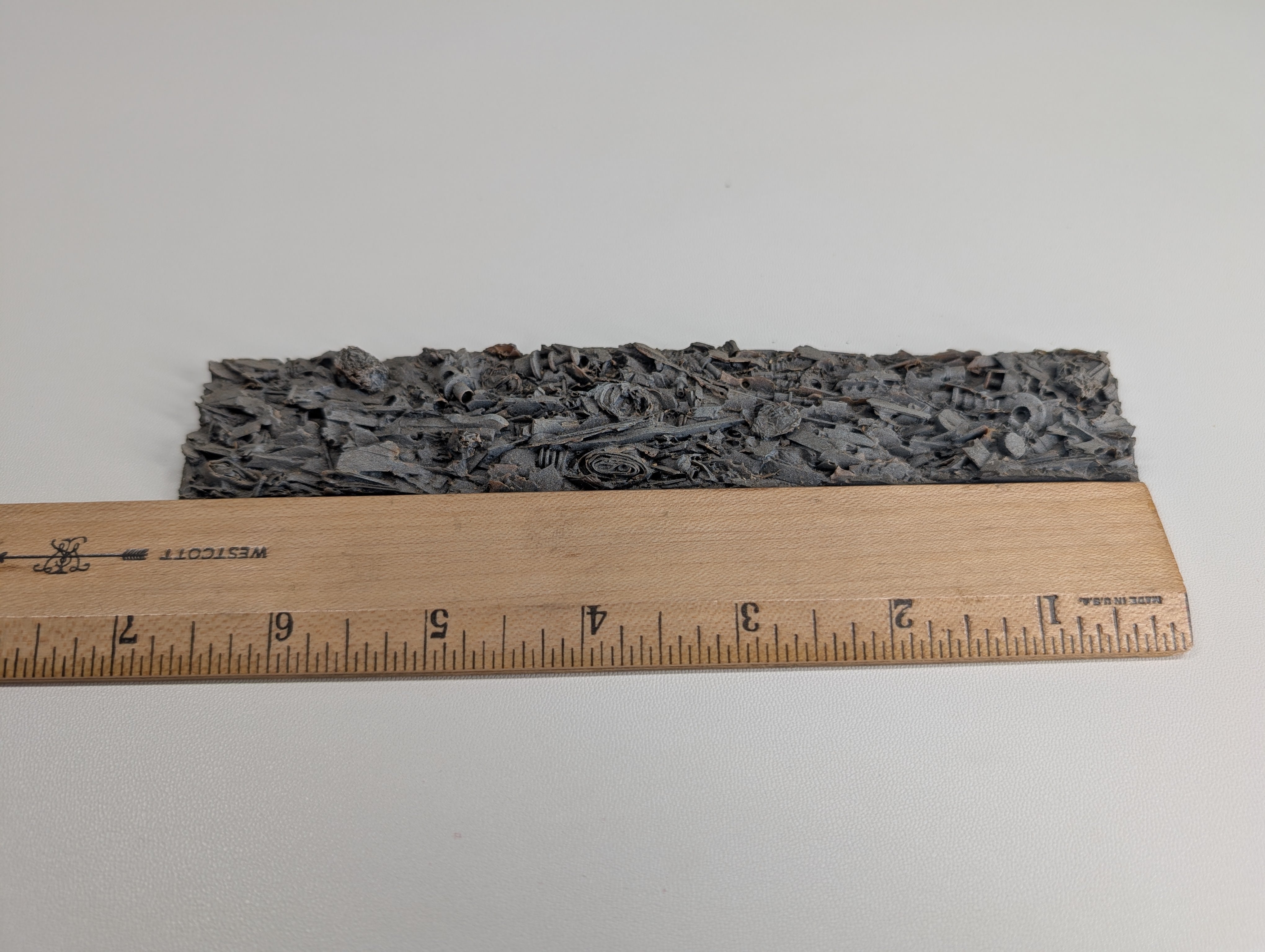 USED HO Scale Weathered Metal Scrap Load
