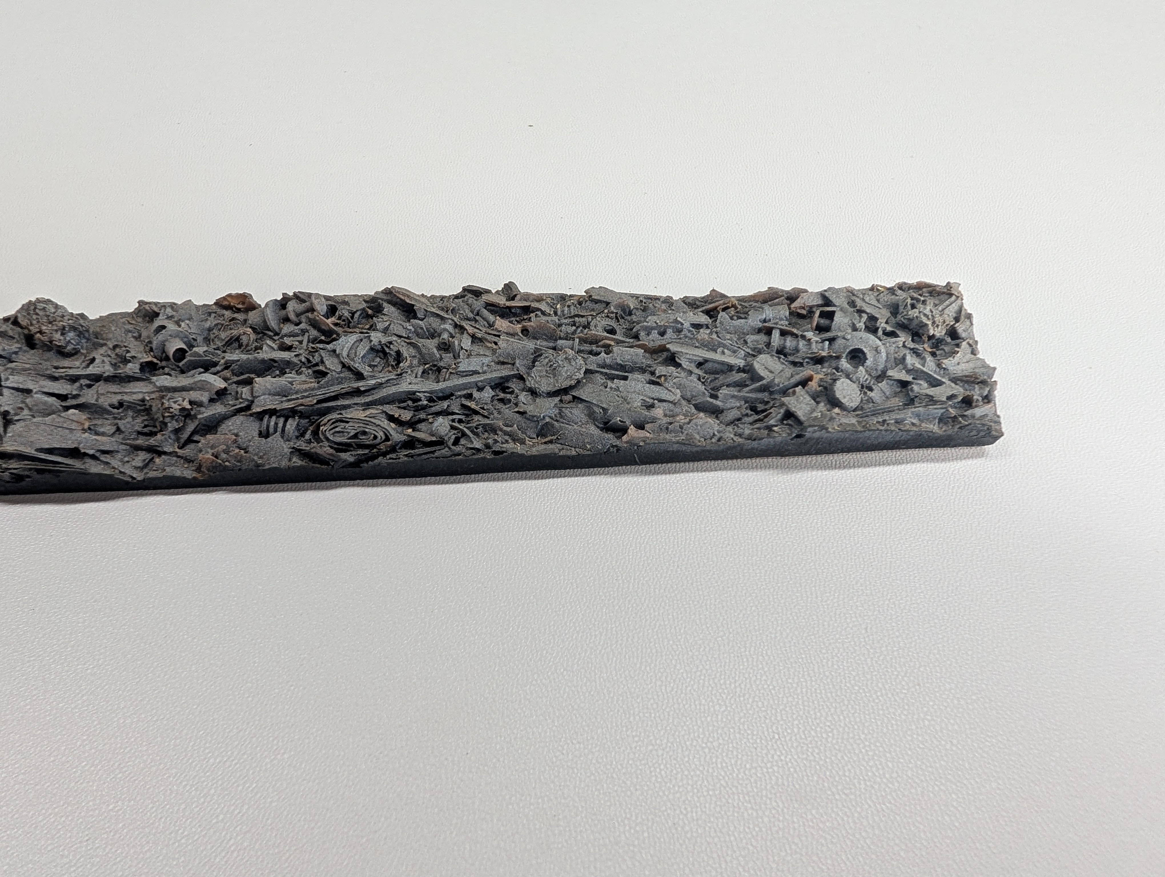 USED HO Scale Weathered Metal Scrap Load