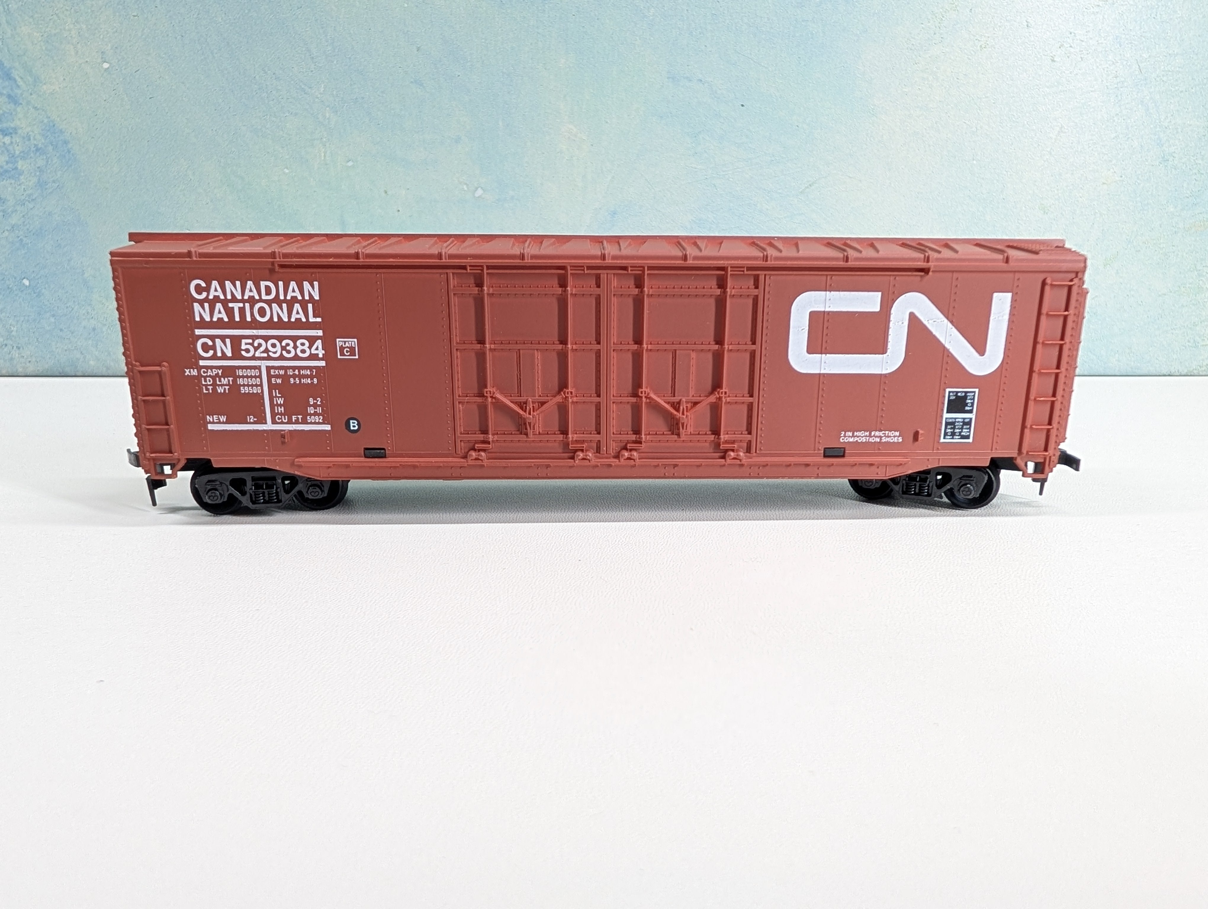 USED PEMCO HO Scale 50' Box Car Canadian National CN #529384
