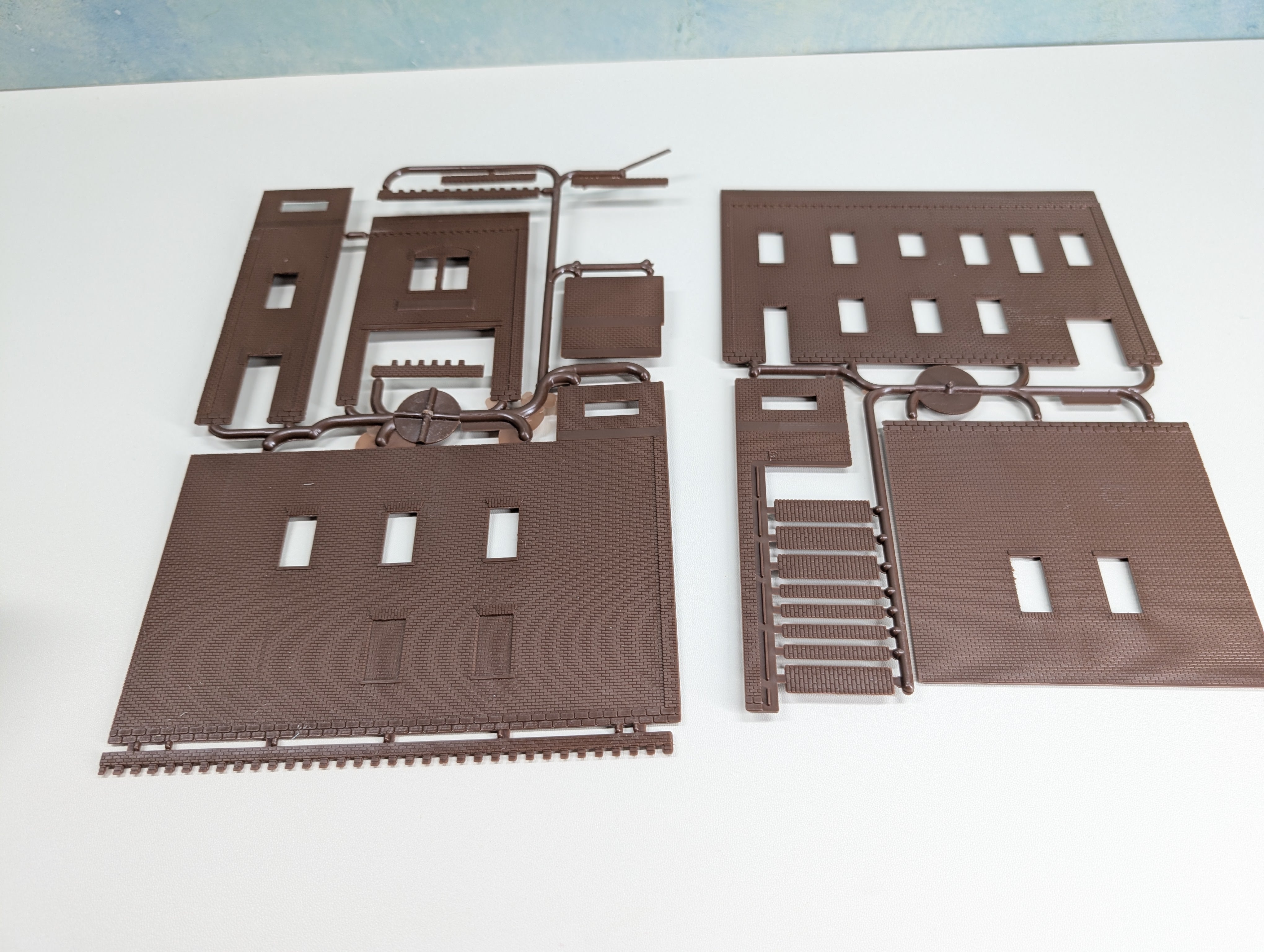 USED Walthers Cornerstone 933-3037 HO Scale Western Avenue Fire Station KIT