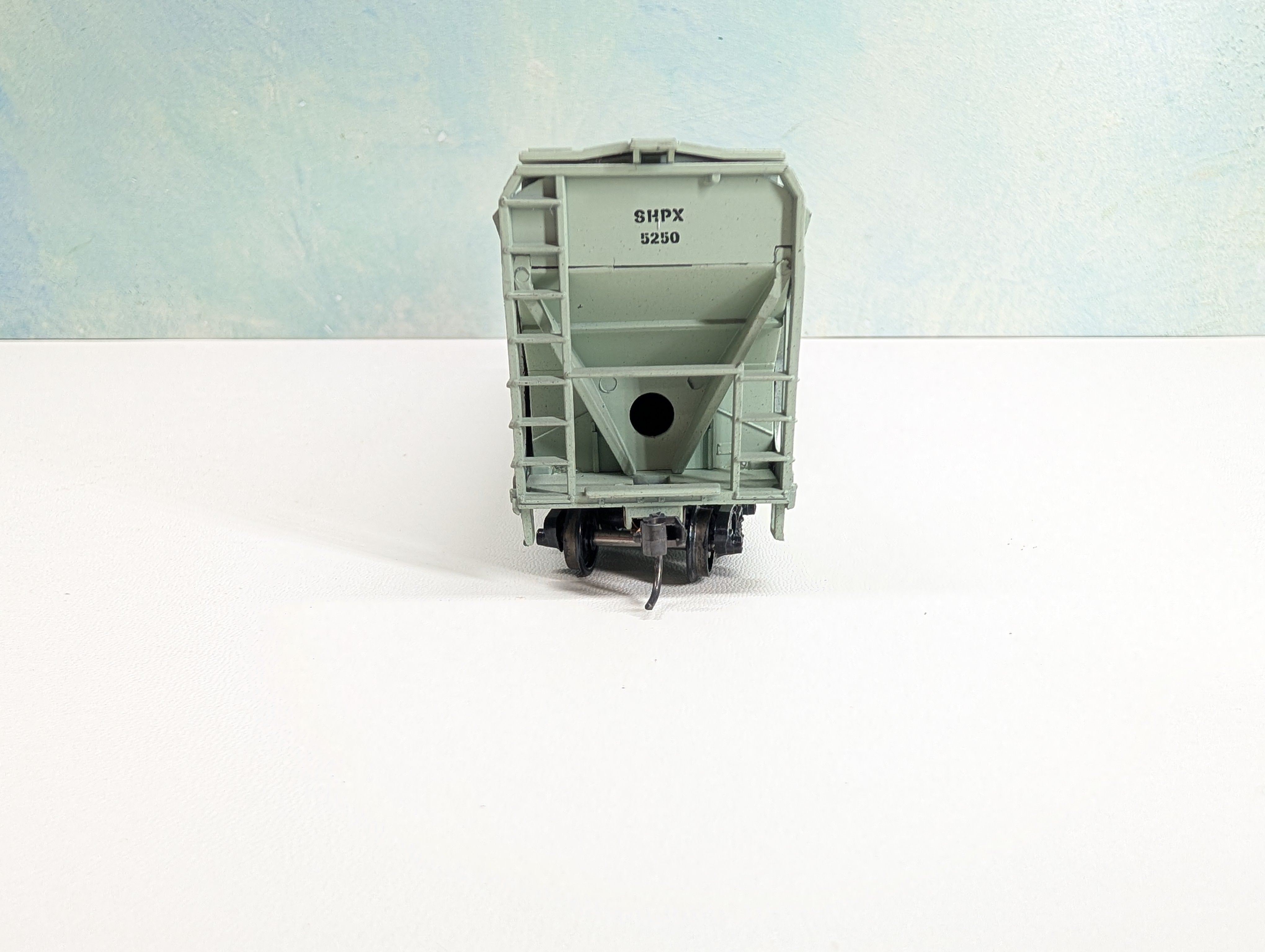 USED Athearn 1913 HO Scale ACF Center Flow Hopper Diamond Plastics SHPX #5250