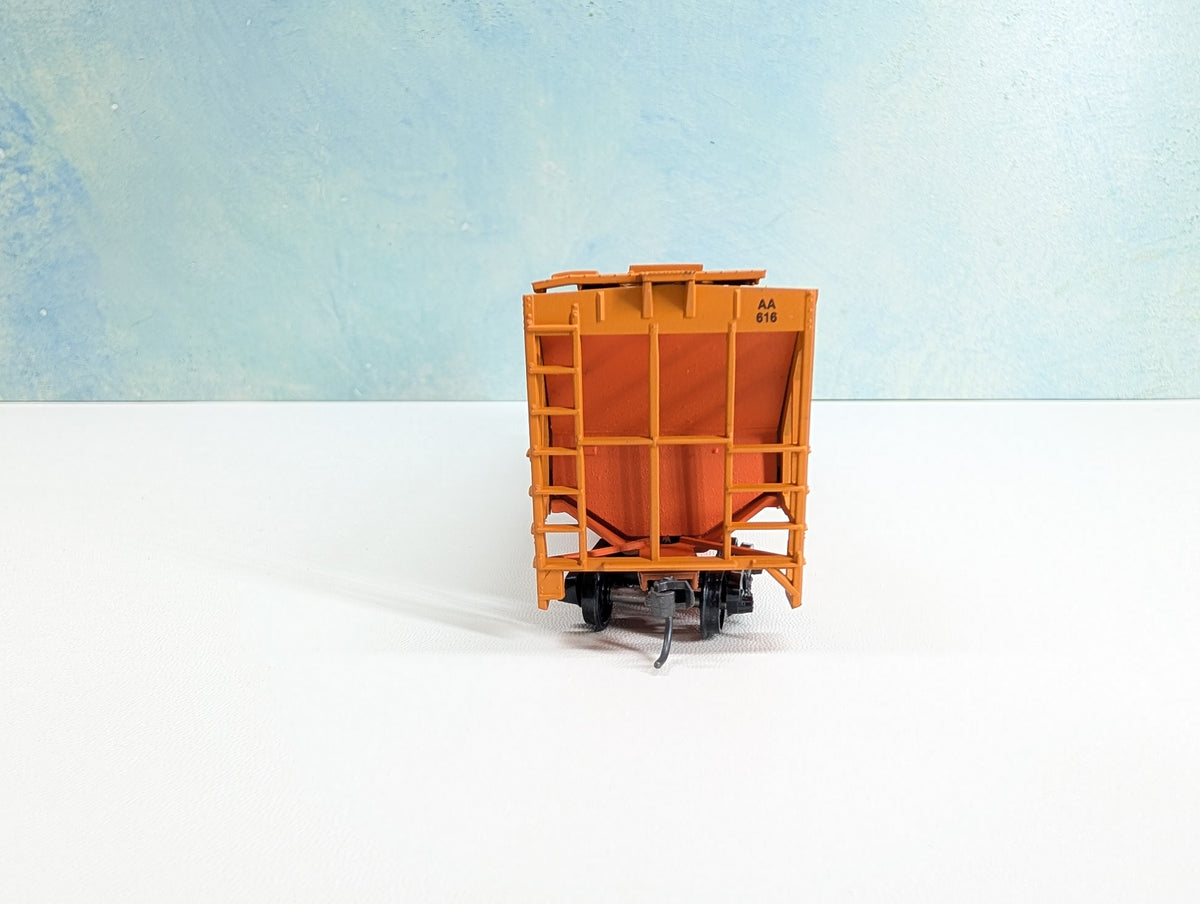 USED Athearn 362 HO Scale 54' PS Covered Hopper Ann Arbor AA #616 Bev-Bel