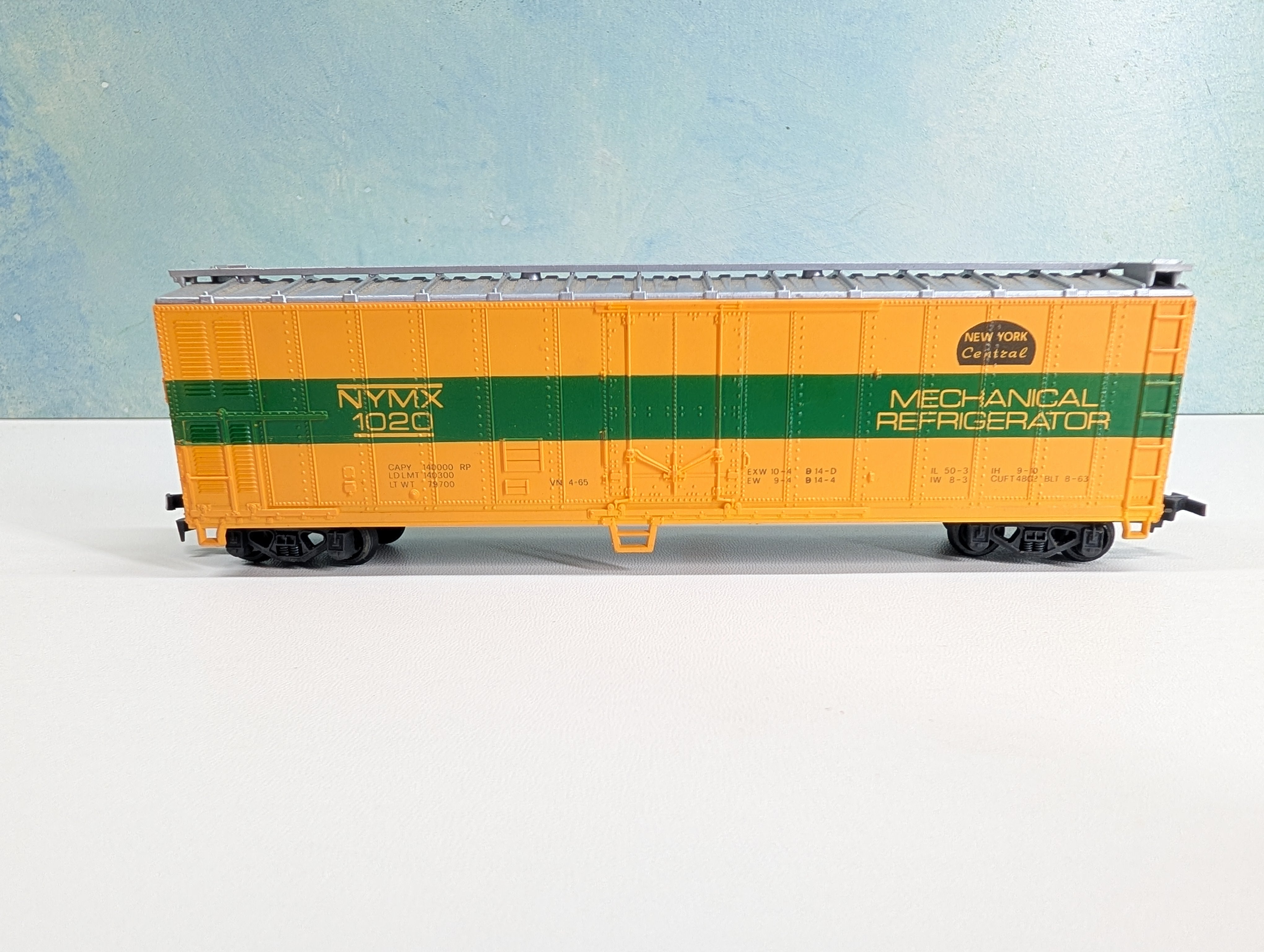 USED PMI HO Scale 50' Reefer Box Car New York Central NYMX #1020