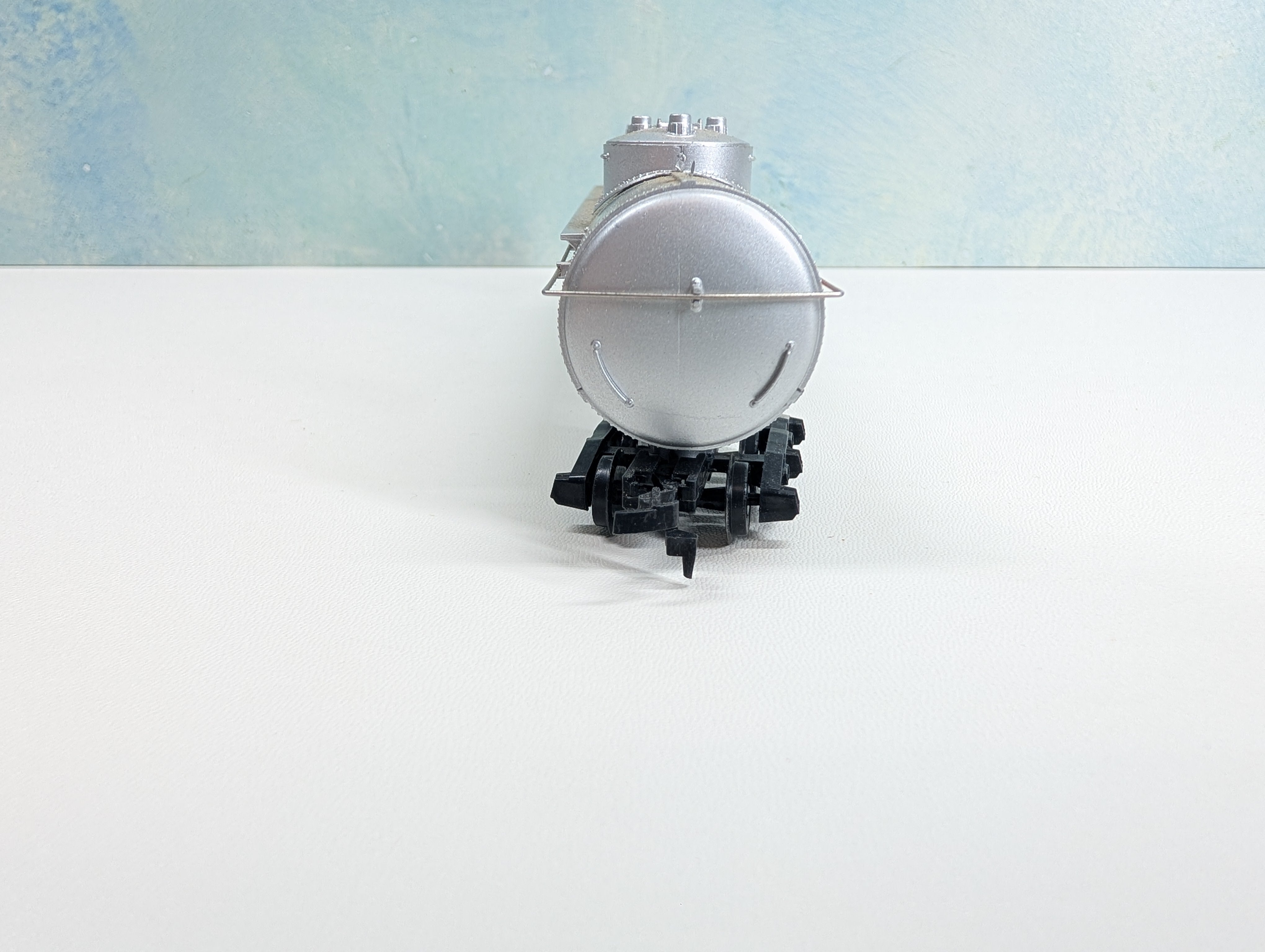 USED Tyco HO Scale Large Triple Dome Tank Car Gulf OSKX #829