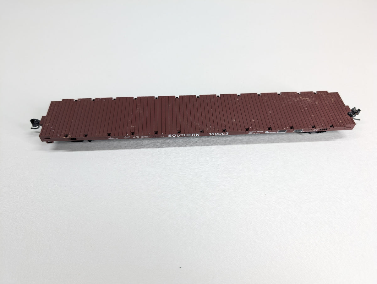 USED Roundhouse 1287 HO Scale 60' Flat Car Southern #152002