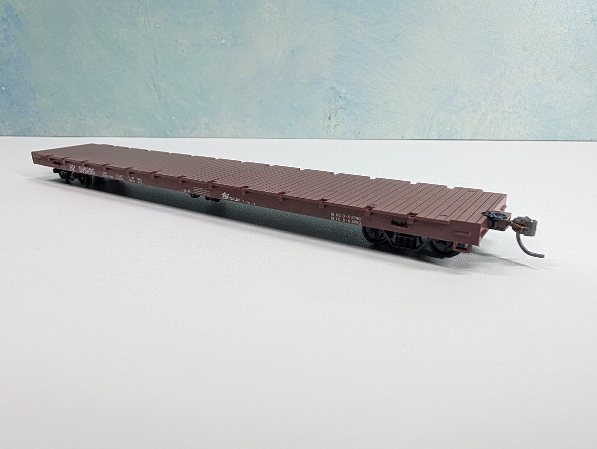 USED Roundhouse HO Scale 60' Flat Car Southern Pacific SP #599395