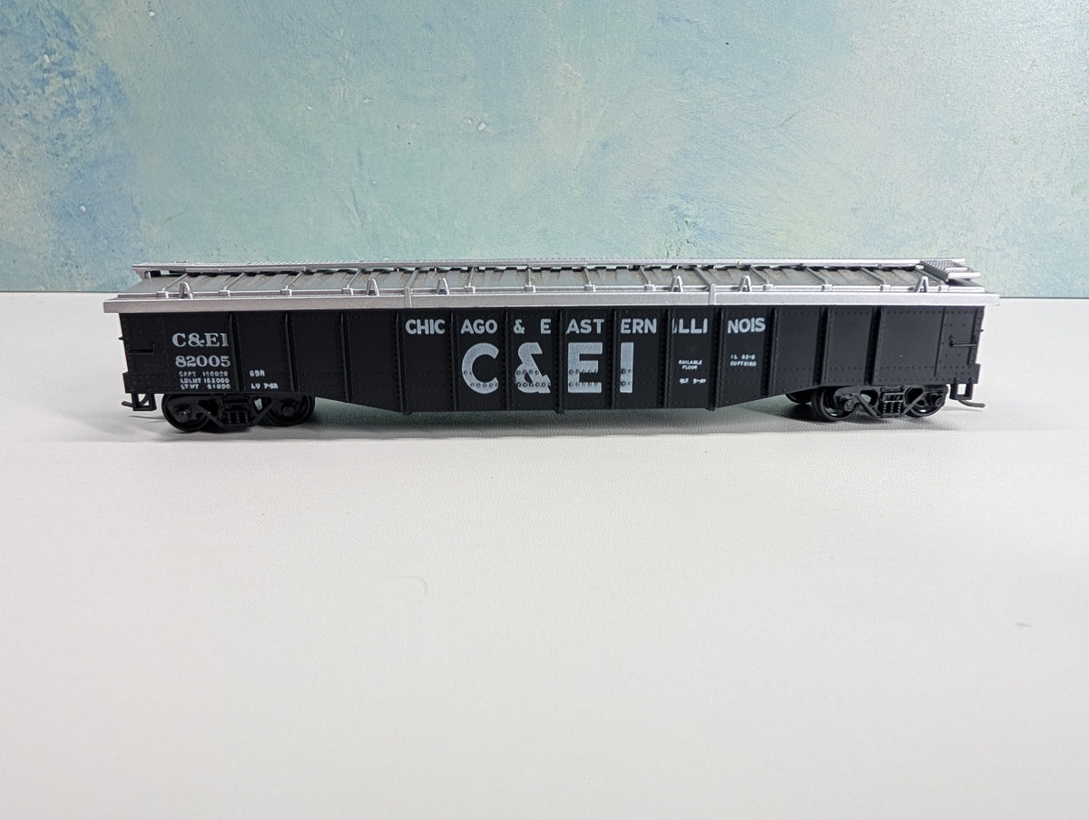 USED Athearn HO Scale 50' Covered Gondola Chicago and Eastern Illinois C&EI #82005