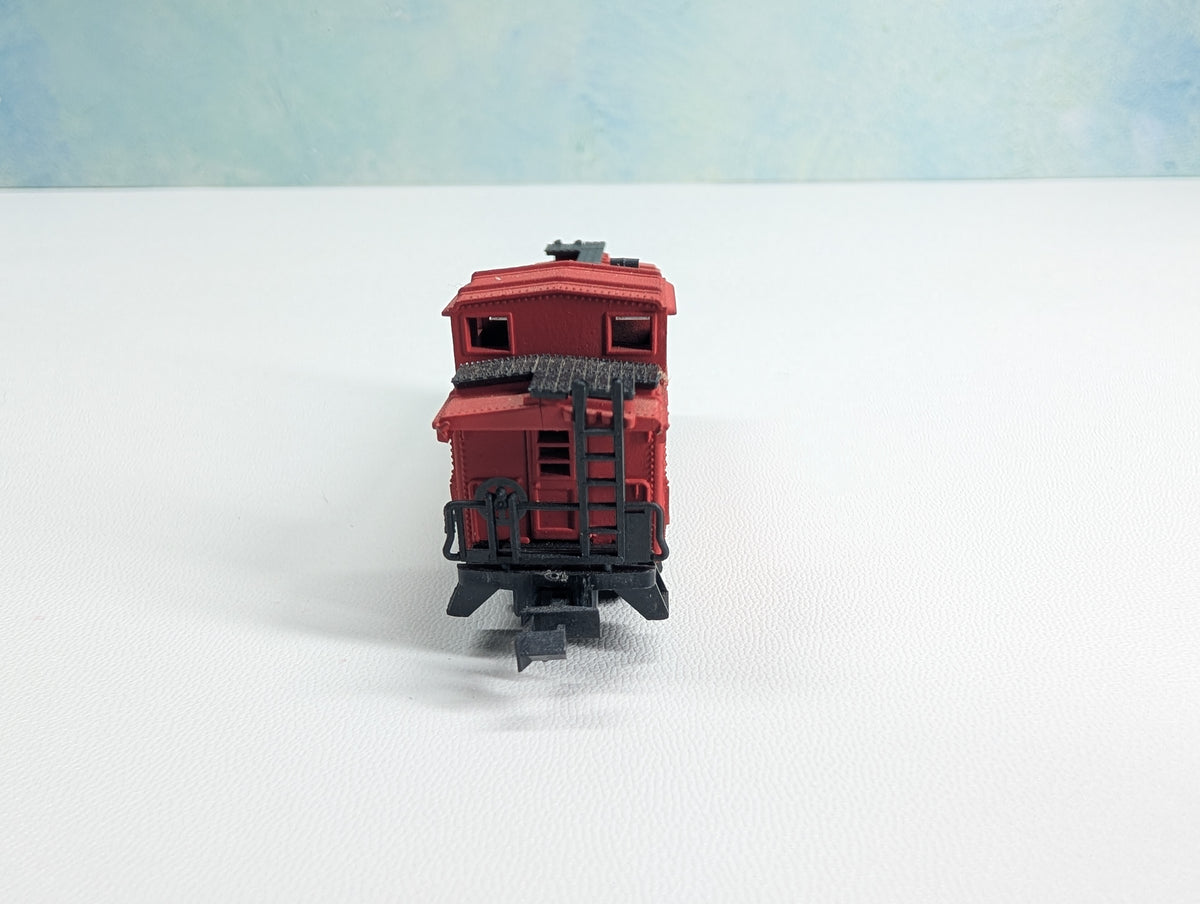 USED Postage Stamp Trains Aurora N Scale Caboose Baltimore and Ohio B&O #4068