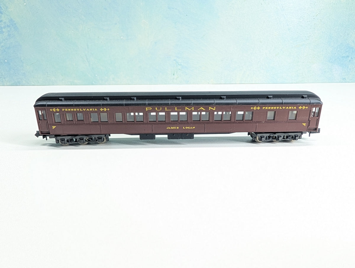USED Rivarossi N Scale Pullman Passenger Car Pennsylvania James Logan