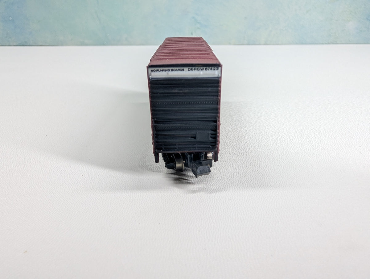 USED Bachmann N Scale HI-Cube Box Car Rio Grande D&RGW #67423