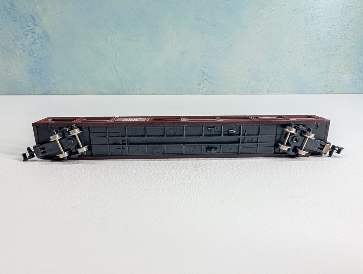 USED TRIX N Scale Auto Transporter w/ Vehicles Pennsylvania TTX 71014 #27024