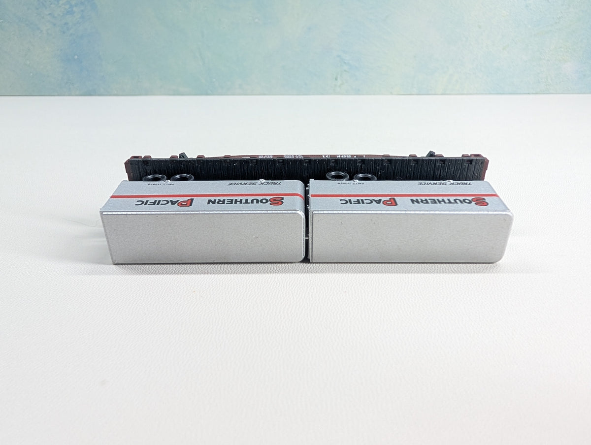 USED Atlas 3744 N Scale Flat Car w/ Trailers Southern Pacific SP #598301