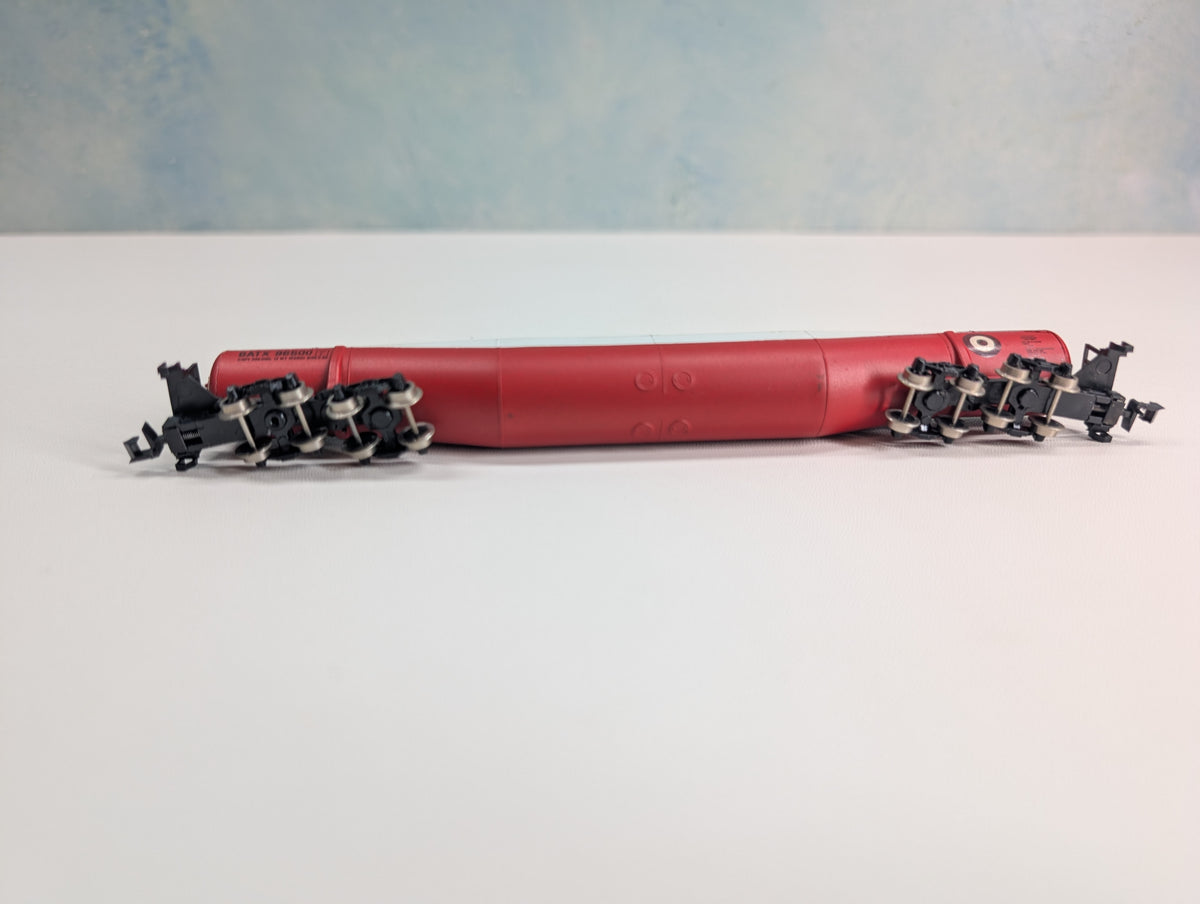 USED Atlas 3114 N Scale 94' Jumbo Tank Car GATX #96500