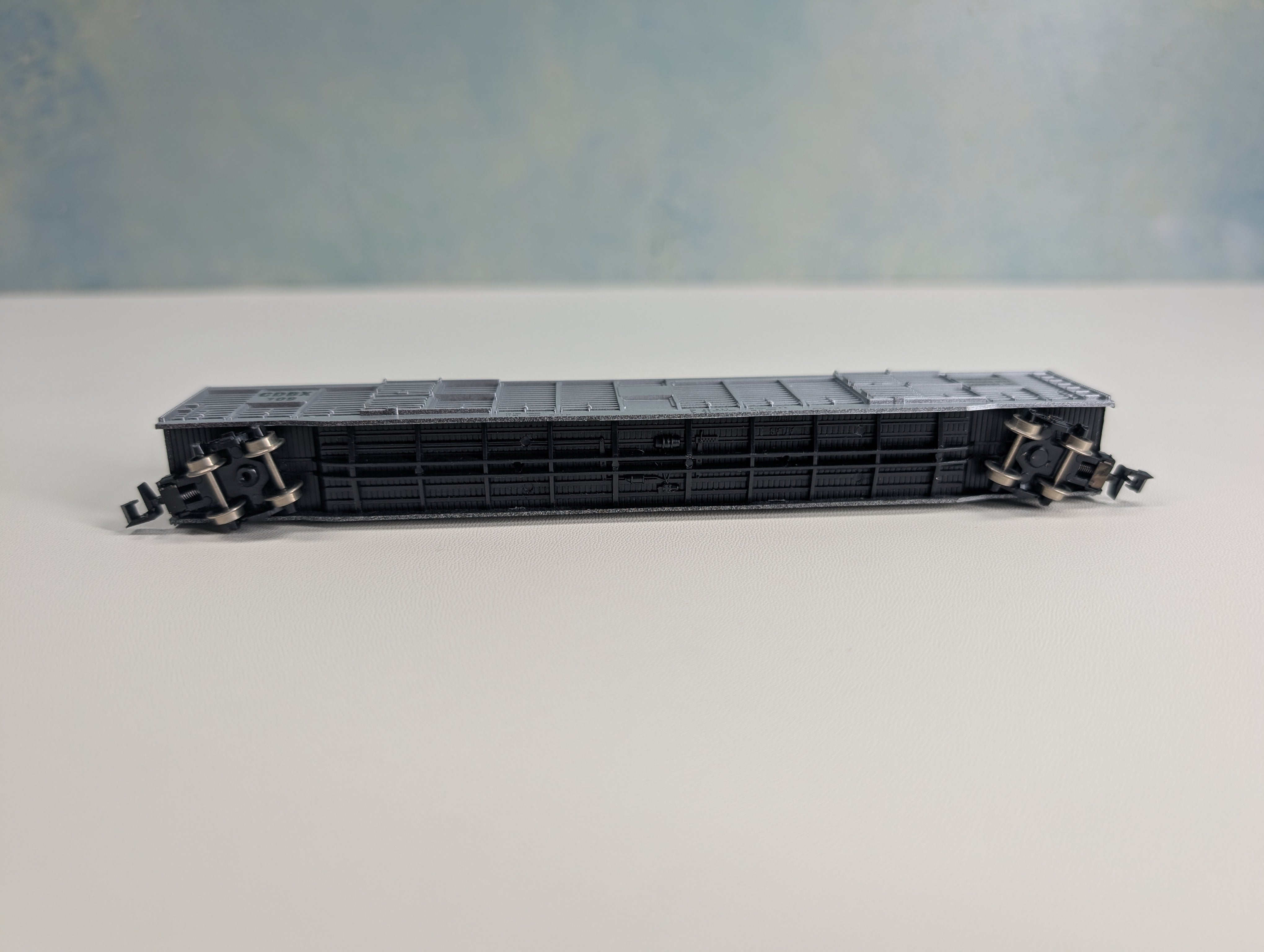 USED Atlas 3122 N Scale 85' HI-Cube Stock Car Consolidated Dressed Beef Co CDBX #109