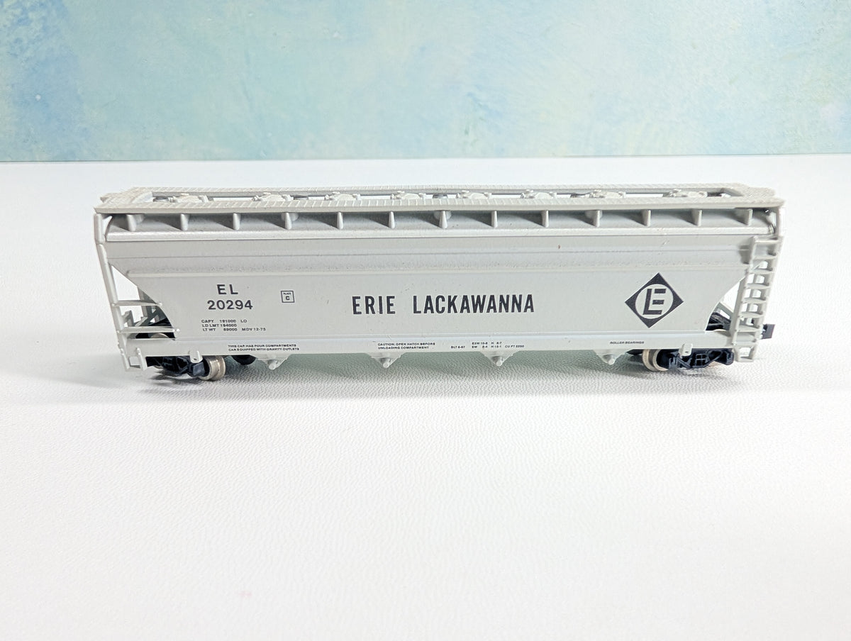 USED Atlas 3706 N Scale ACF Centerflow Hopper Erie Lackawanna EL #20294