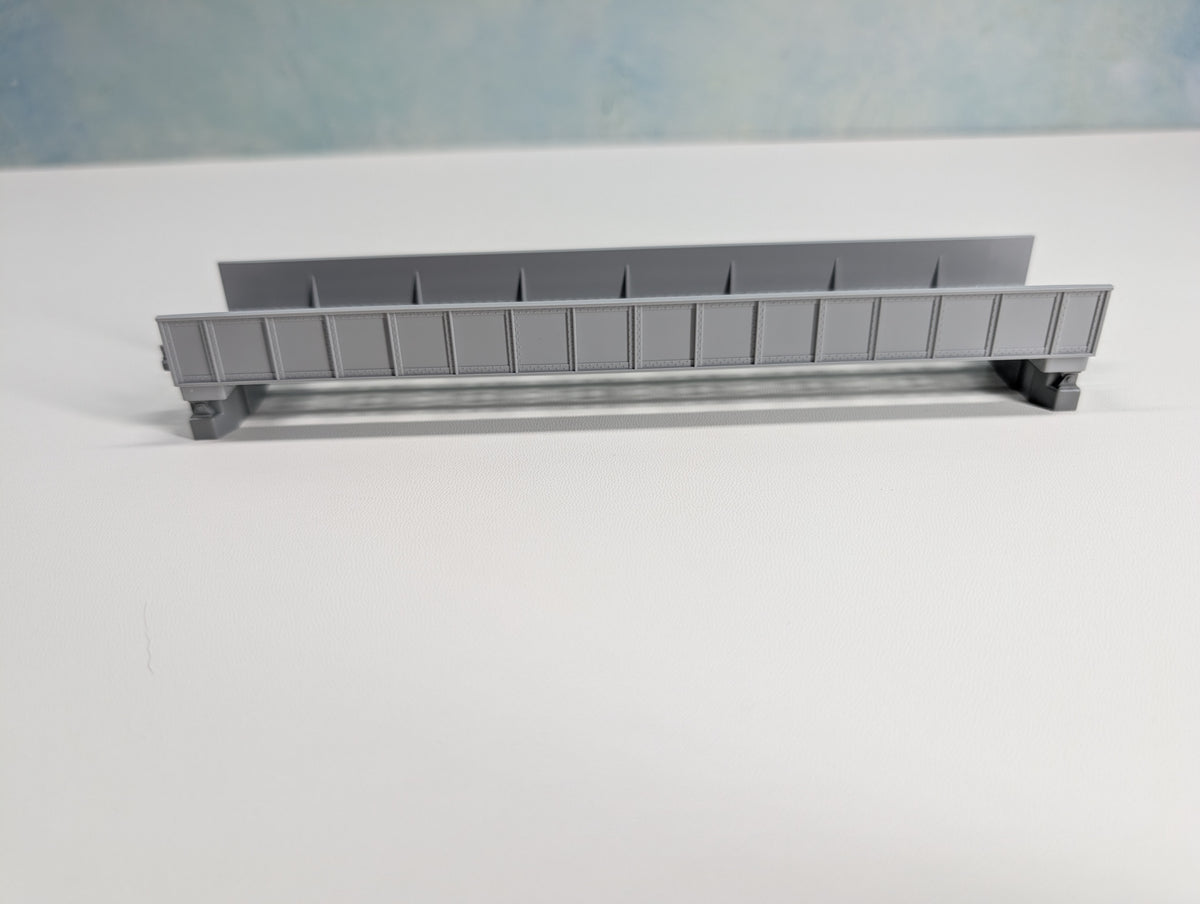 USED KATO 20-452 N Scale Single Plate Girder Bridge, Gray, Straight (186mm, 7 5/16") Unitrack, Code 80