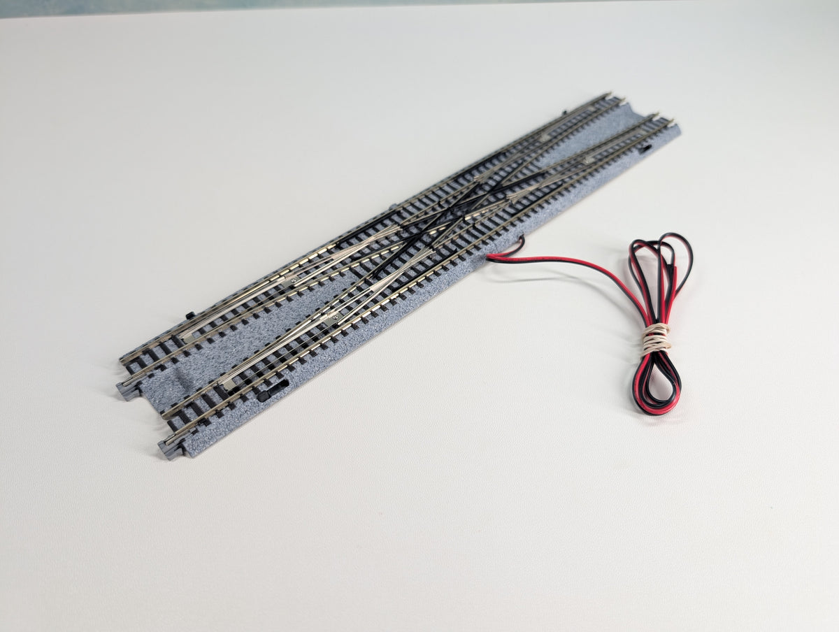 USED KATO 20-210 N Scale Double Crossover Track (310mm, 12 3/16") Unitrack, Code 80