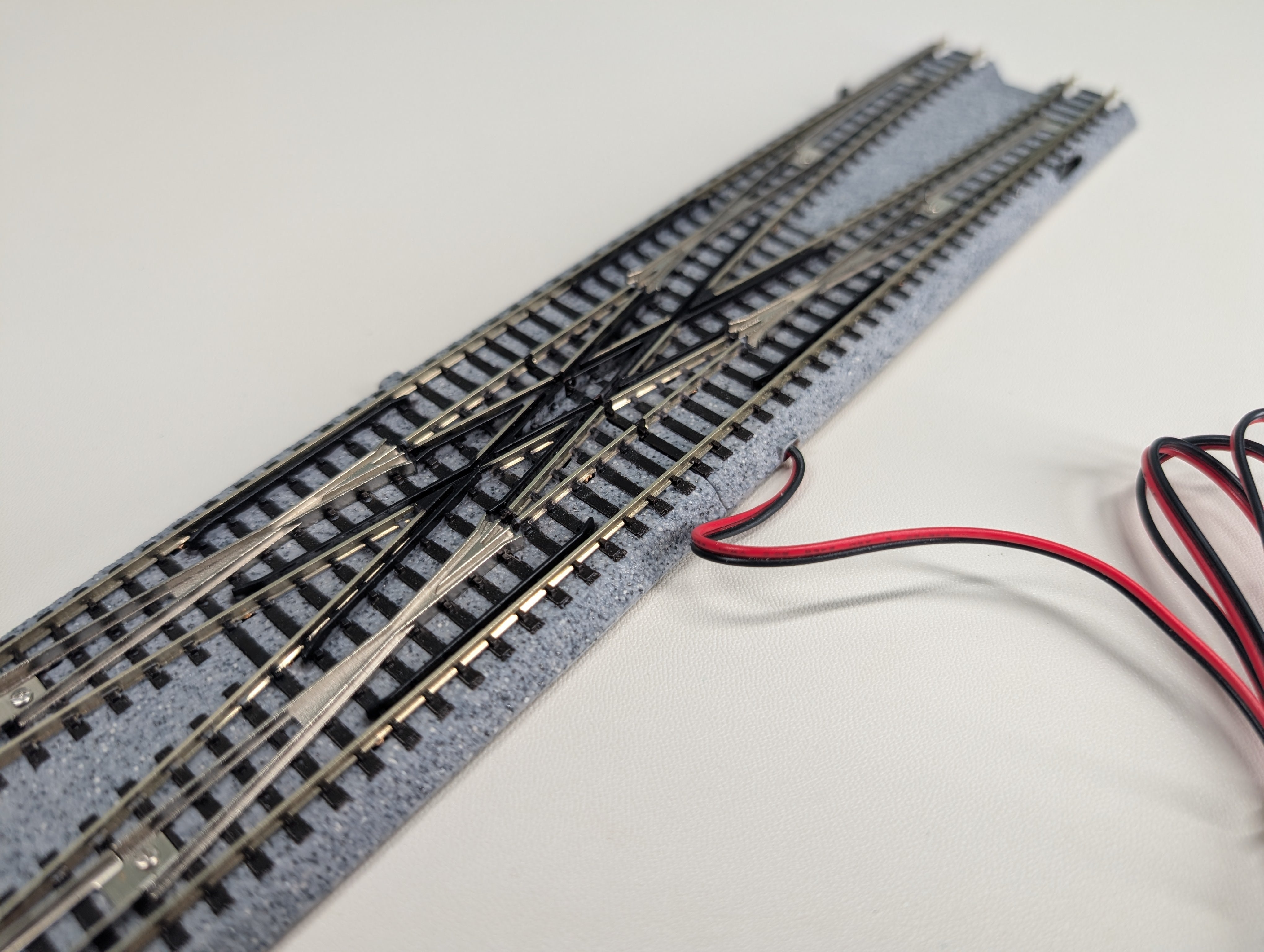 USED KATO 20-210 N Scale Double Crossover Track (310mm, 12 3/16") Unitrack, Code 80
