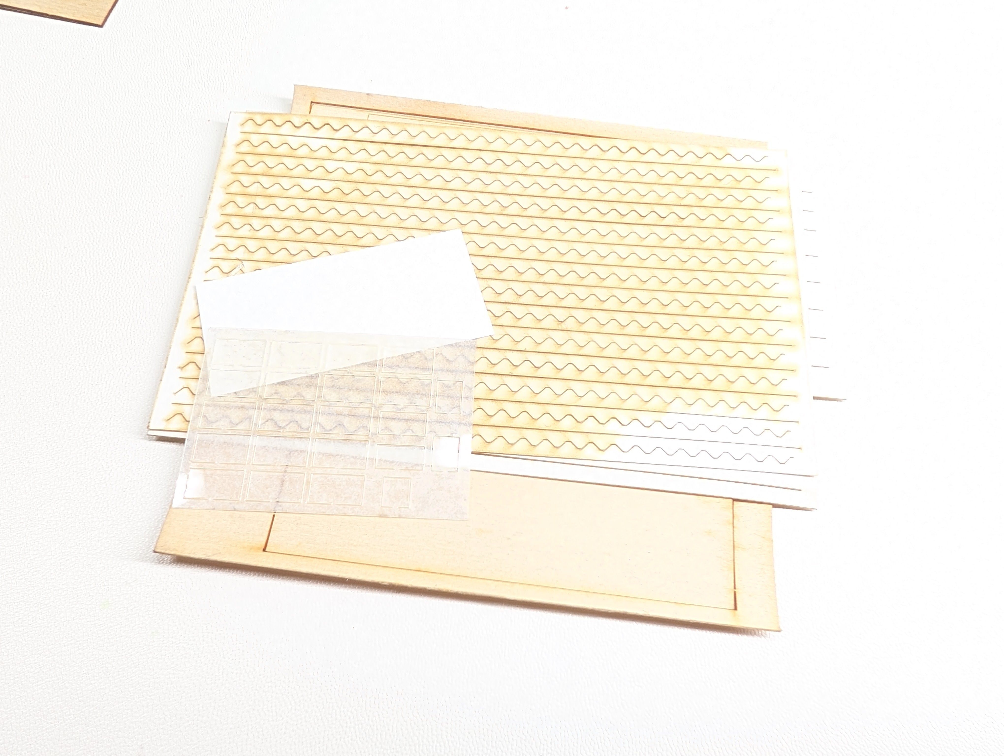 USED LaserKit 643 N Scale Windsor Hotel KIT