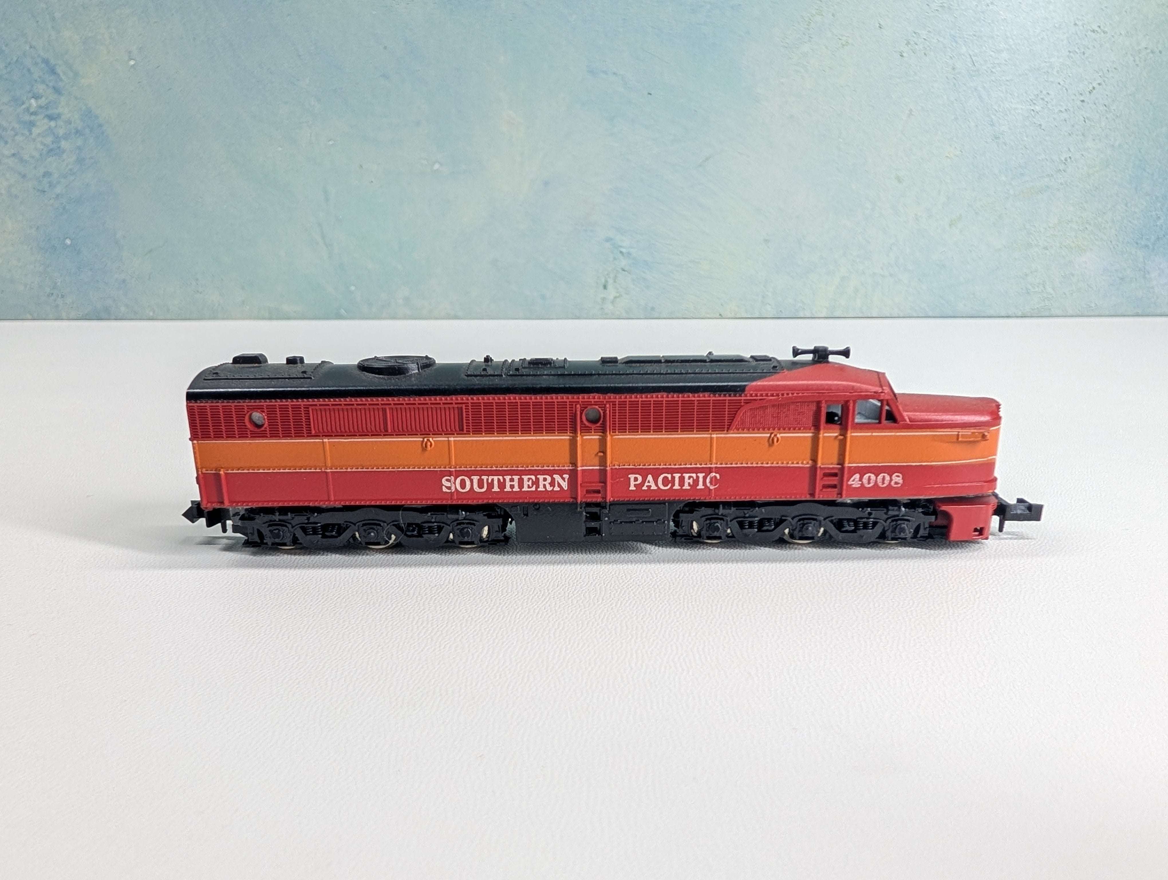 USED Con-Cor 2005 N Scale PA-1 Diesel Locomotive Southern Pacific SP #4008 Runs Great!, Daylight DC