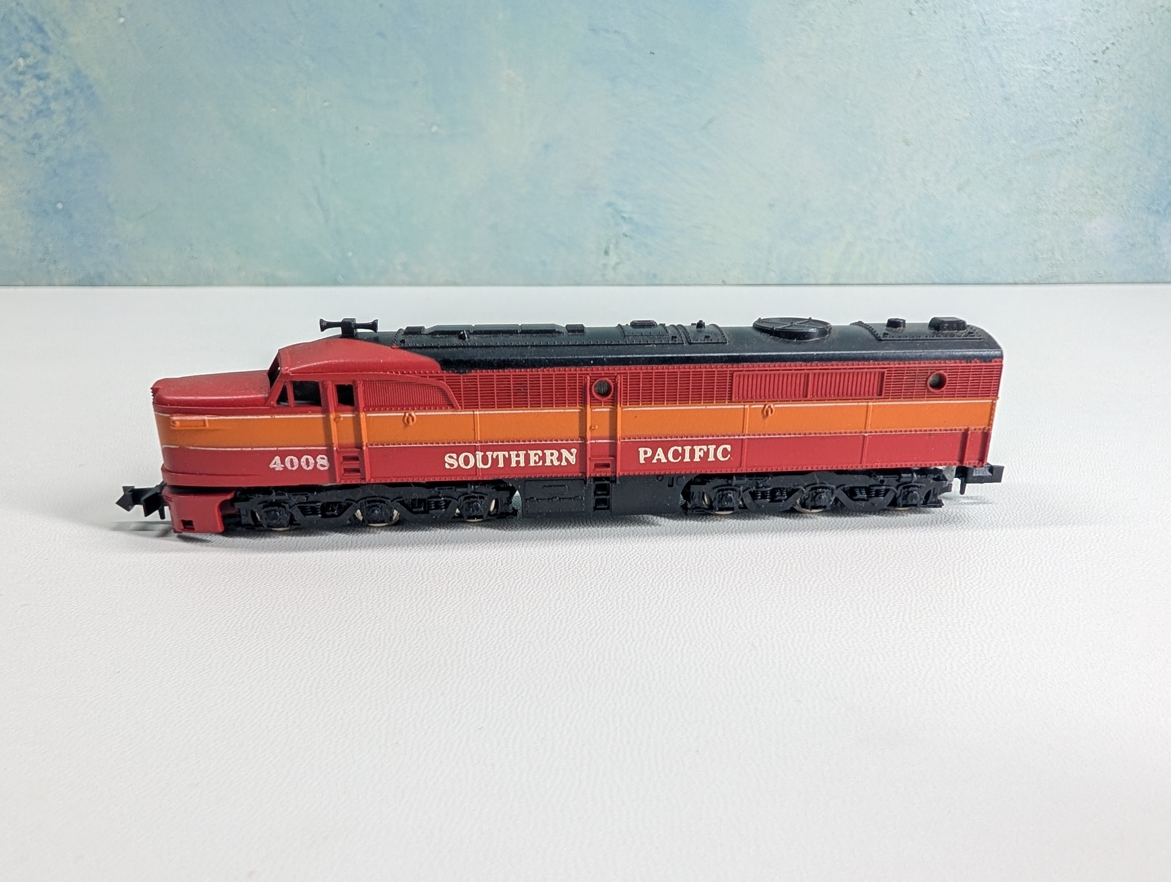 USED Con-Cor 2005 N Scale PA-1 Diesel Locomotive Southern Pacific SP #4008 Runs Great!, Daylight DC