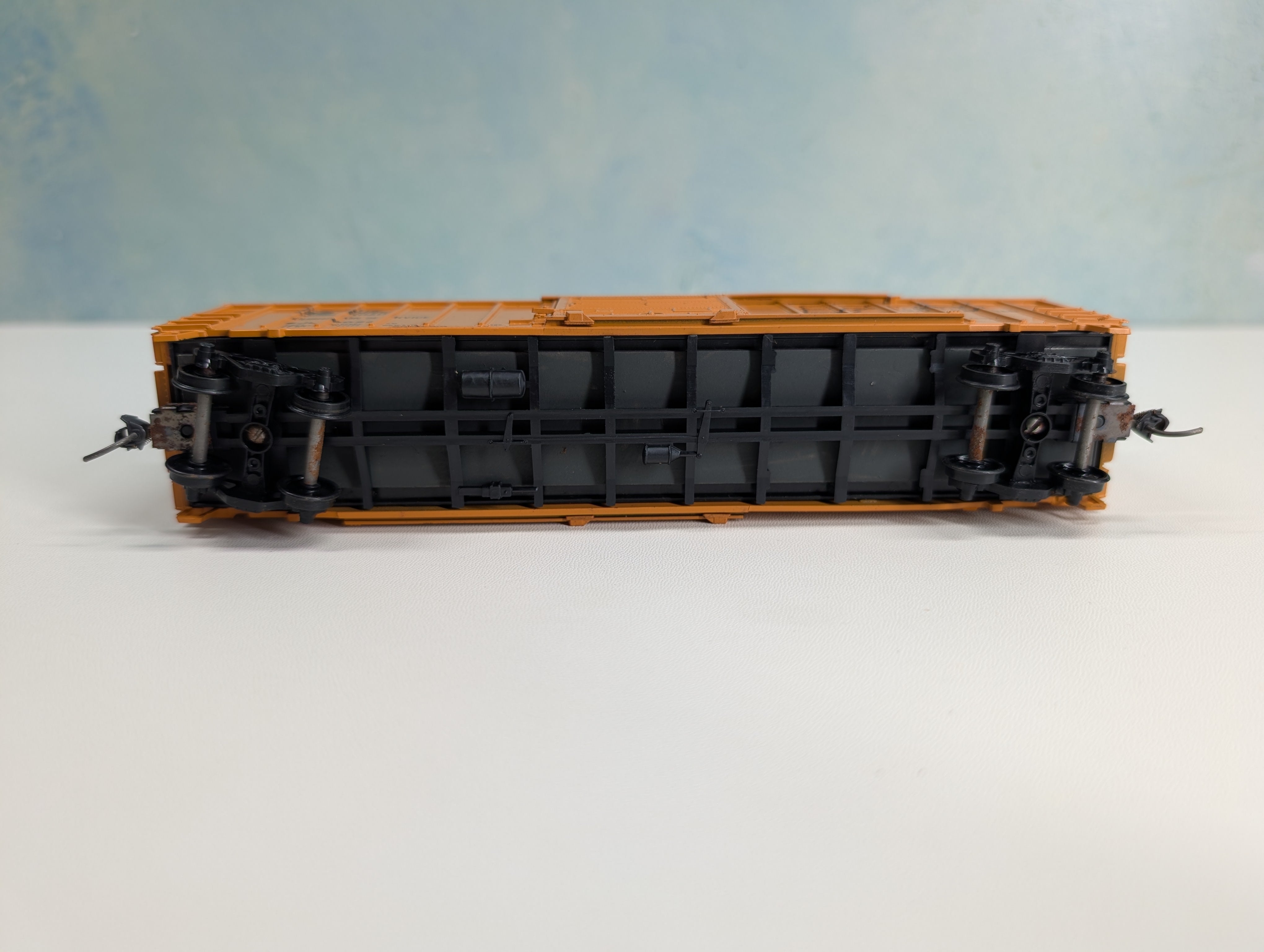 USED Athearn HO Scale 50' ACF Rail Box Type Box Car St Johnsbury SJL #8024 Bev-Bel