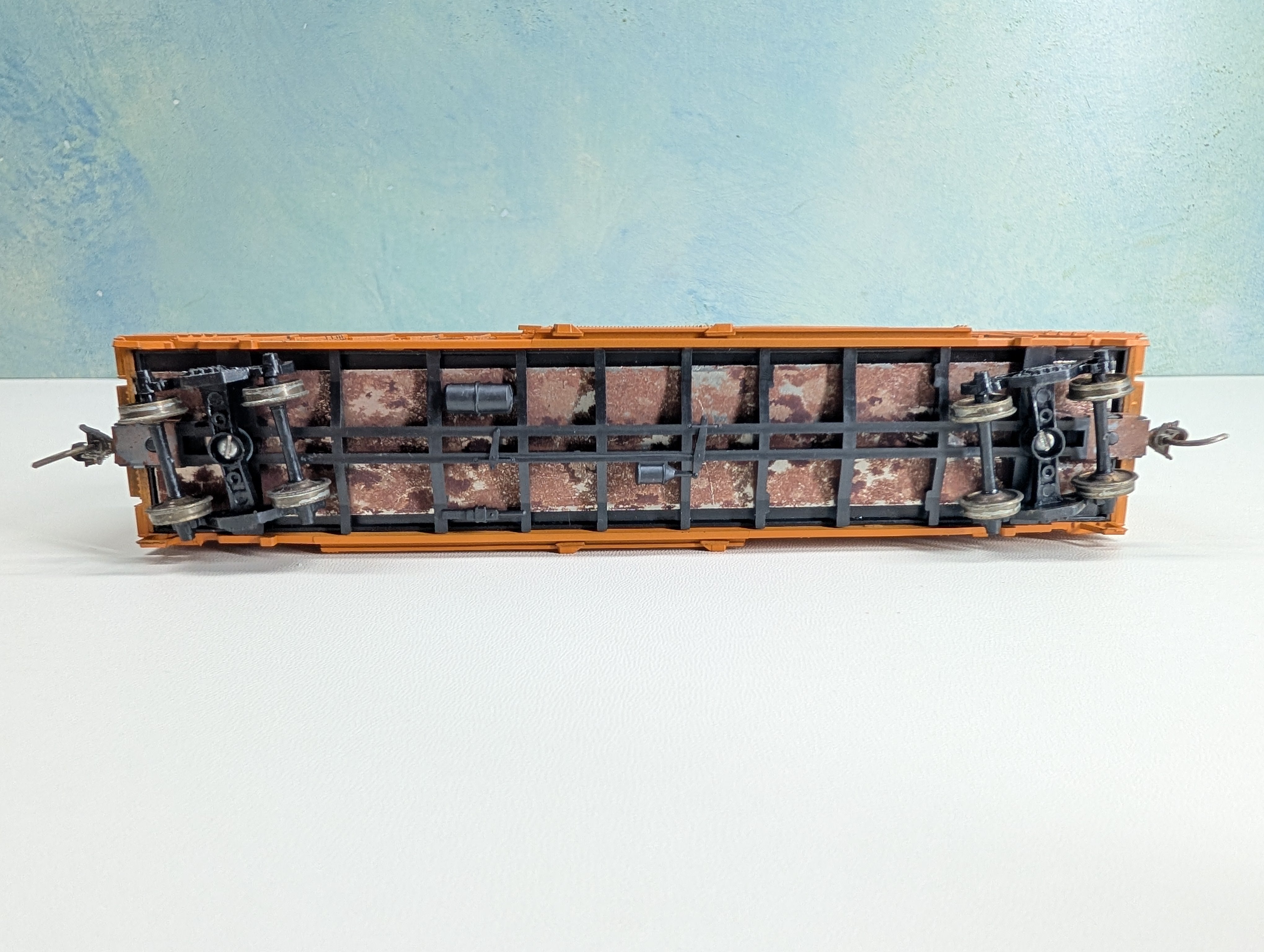USED Athearn HO Scale 50' ACF Rail Box Type Box Car Genesee and Wyoming GNWR #300019 Bev-Bel