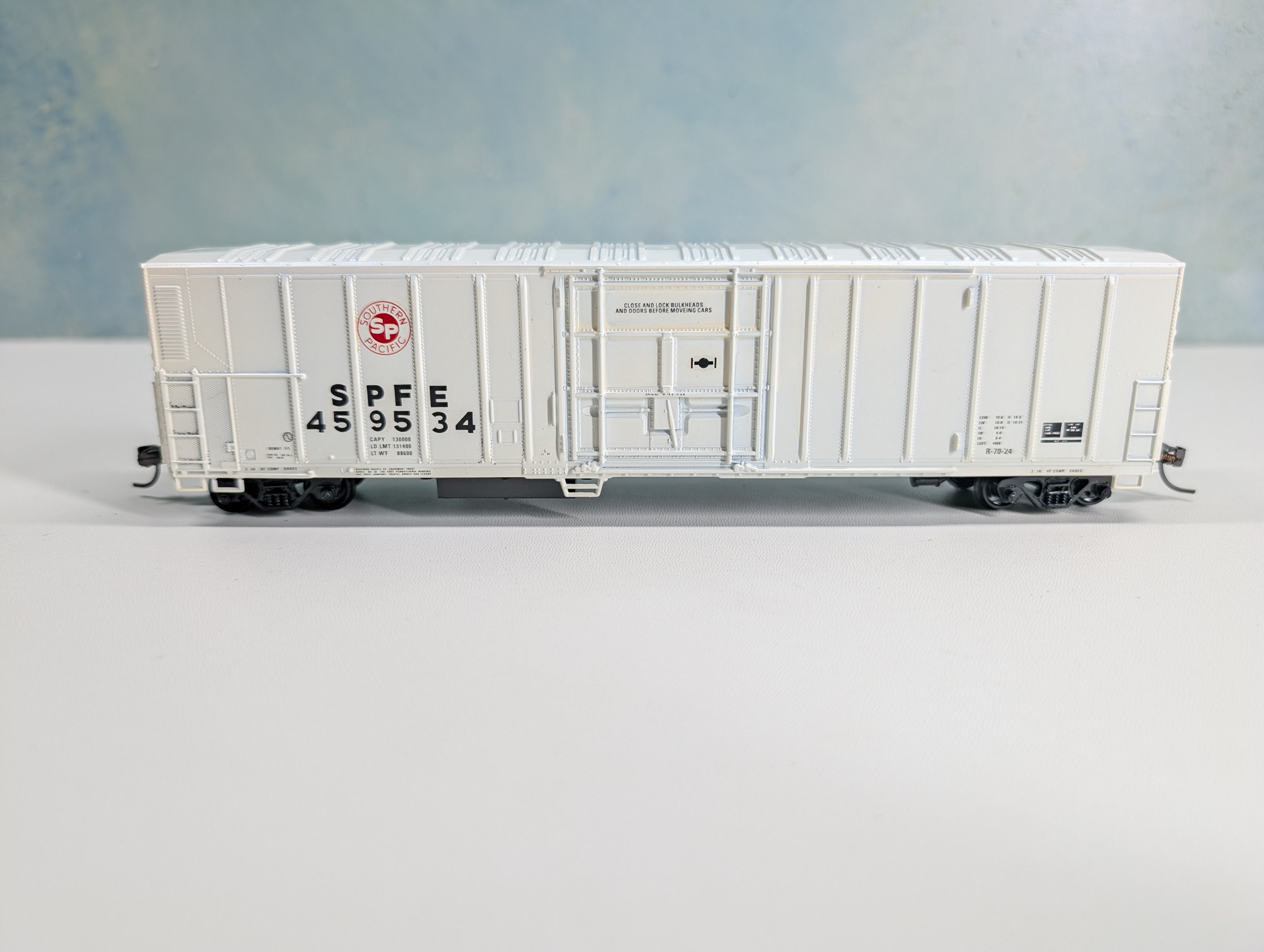 USED Athearn HO Scale 57' Mech Reefer Box Car Southern Pacific SPFE #459534 Custom