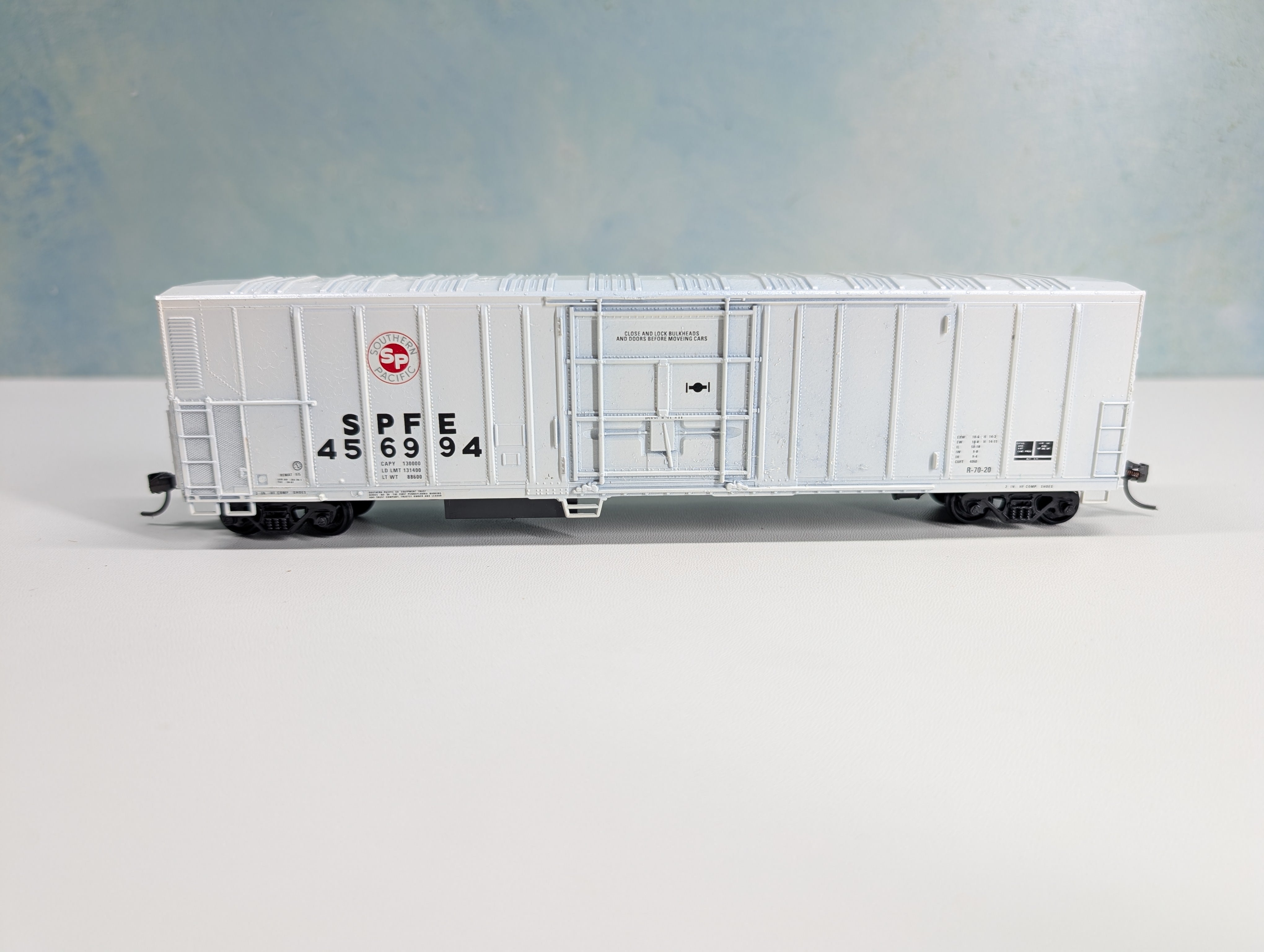 USED Athearn HO Scale 57' Mech Reefer Box Car Southern Pacific SPFE #456994 Custom