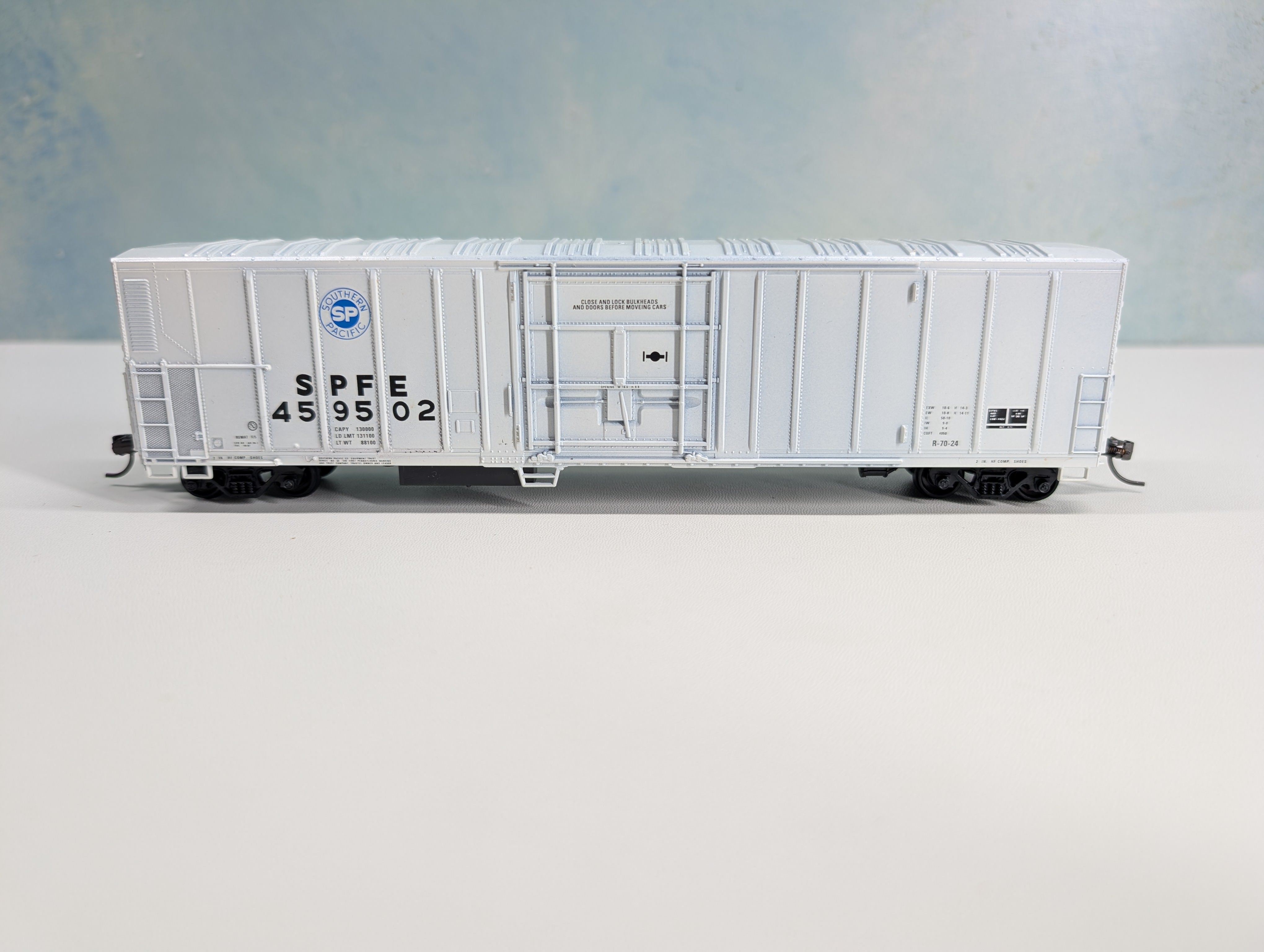 USED Athearn HO Scale 57' Mech Reefer Box Car Southern Pacific SPFE #459502 Custom