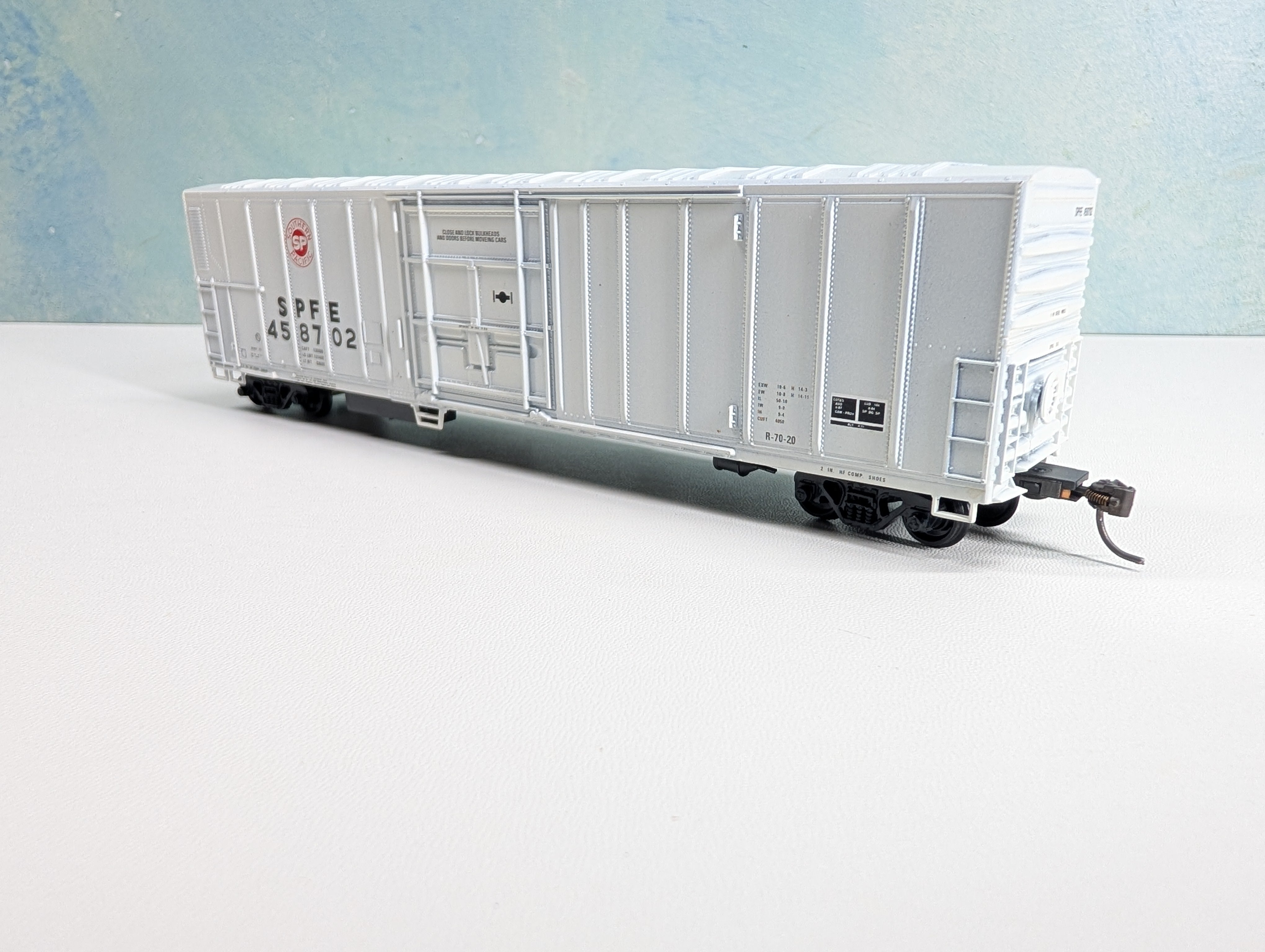 USED Athearn HO Scale 57' Mech Reefer Box Car Southern Pacific SPFE #458702 Custom