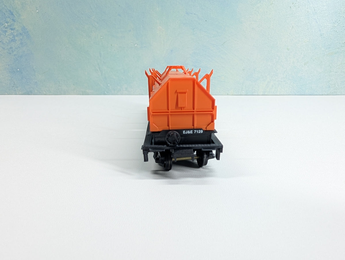 USED Walthers 932-3858 HO Scale Cushion Coil Car Elgin Joliet & Eastern EJ&E #7129