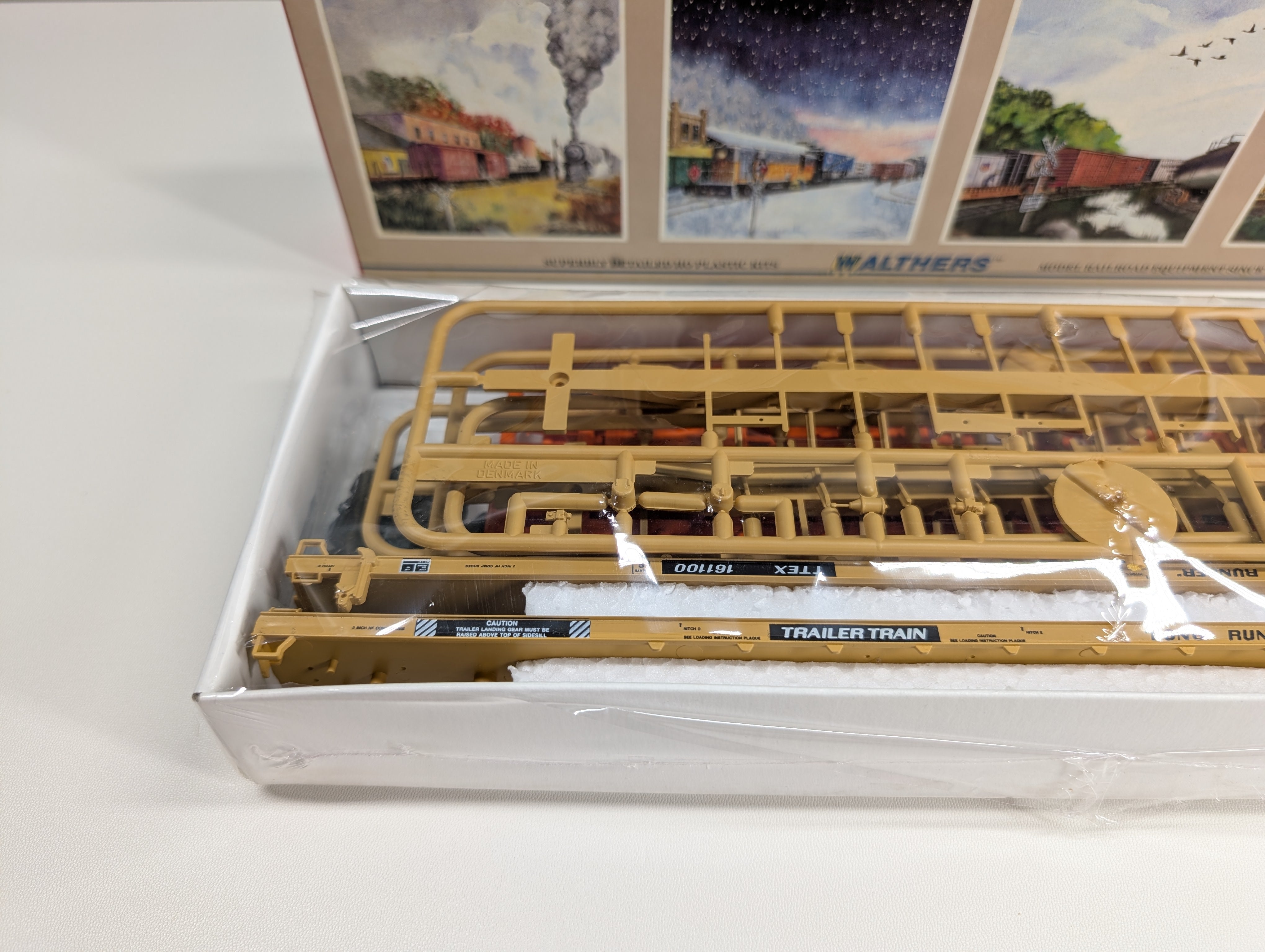 USED Walthers 932-4960 HO Scale 89' F89F TOFC Flat Car TTX TTEX #161100