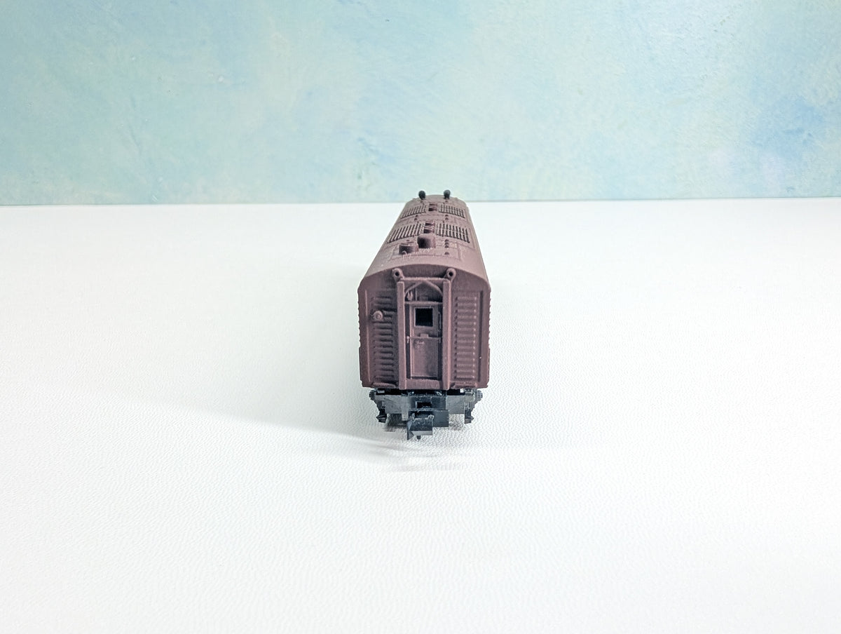 USED Atlas #4076-30 N Scale EMD E7 Diesel Locomotive, Custom Paint/Decal Pennsylvania PRR #5849 Runs Great! DC