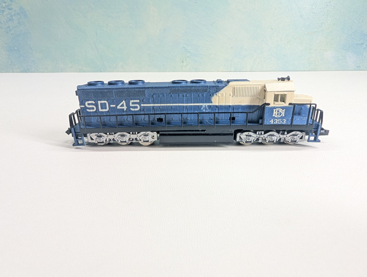 USED Life-Like 7771 N Scale SD-45 Diesel Locomotive GM Demonstrator #4353