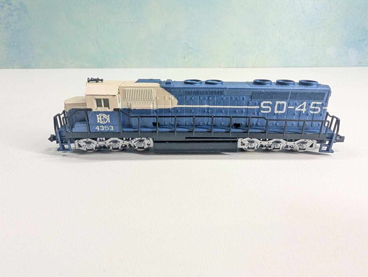 USED Life-Like 7771 N Scale SD-45 Diesel Locomotive GM Demonstrator #4353