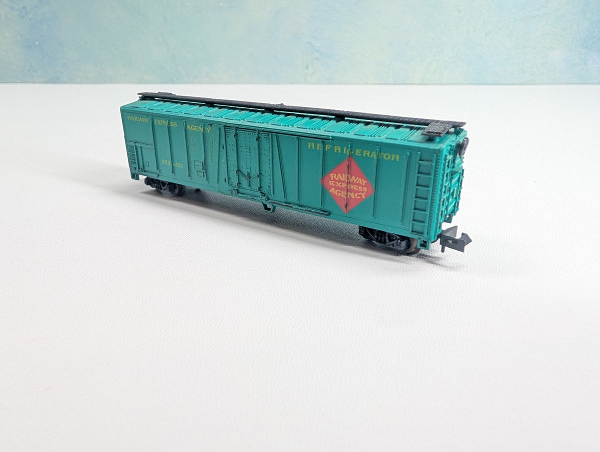 USED N Scale Box Car Railway Express Agency REX #6500