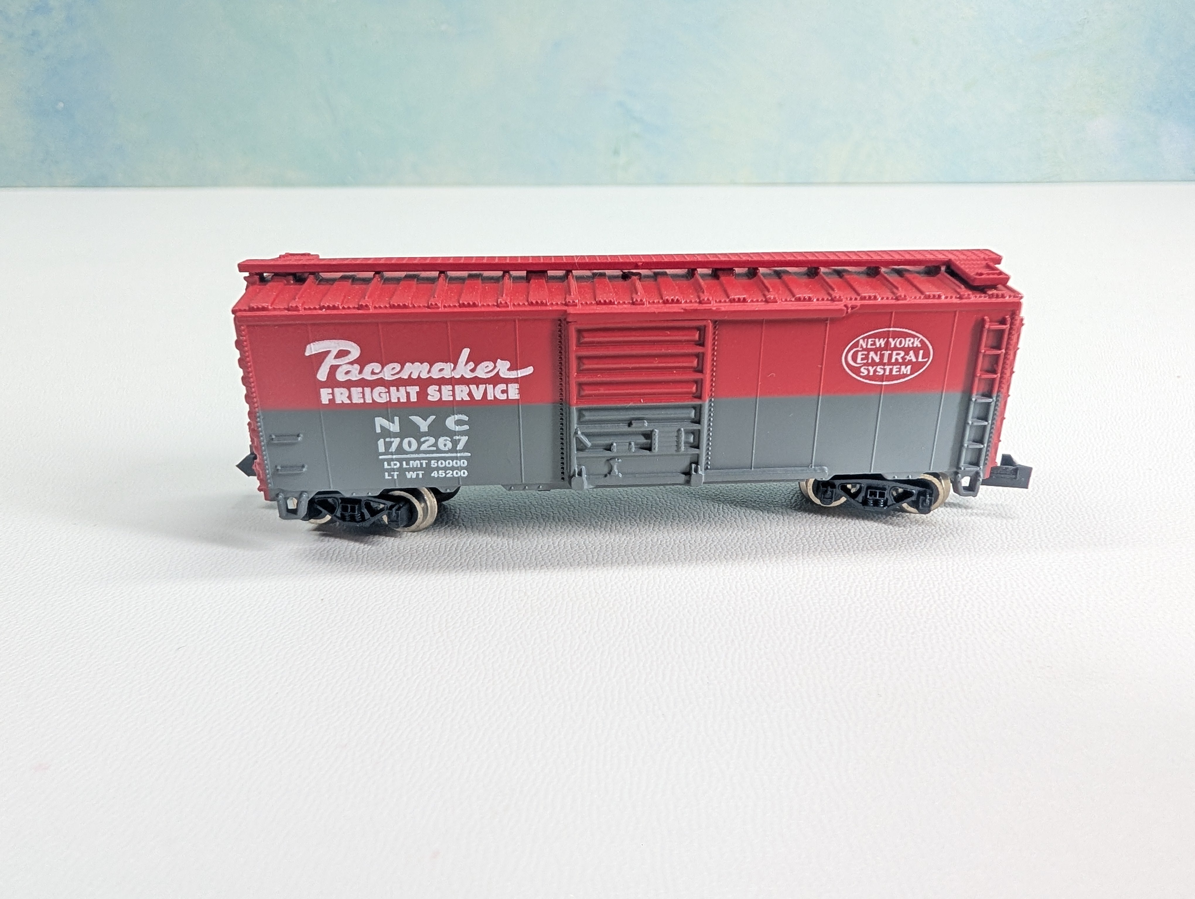 USED Atlas N Scale Box Car New York Central NYC #170267 Pacemaker