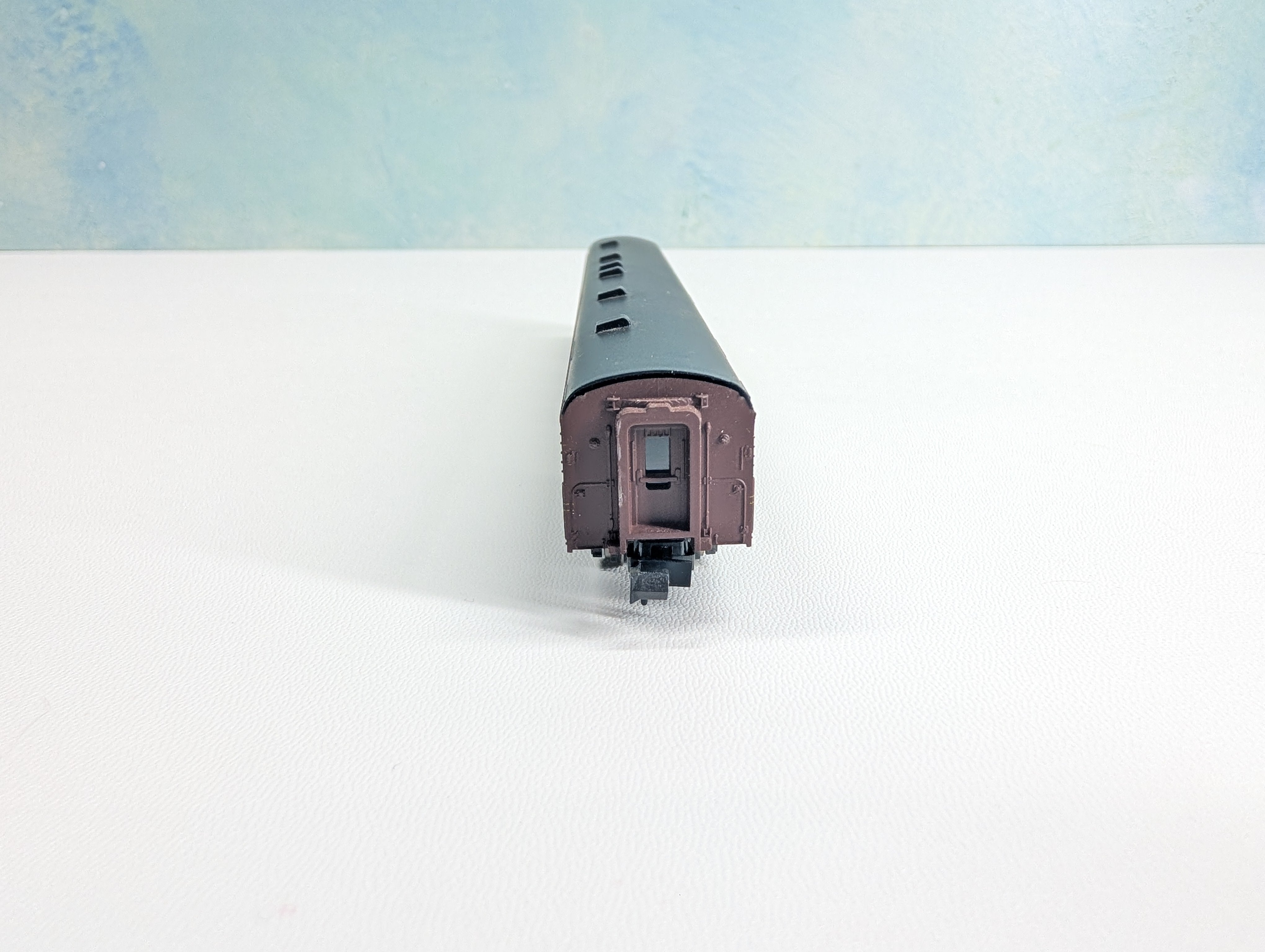 USED Atlas N Scale RPO Baggage Passenger Car Pennsylvania #6535