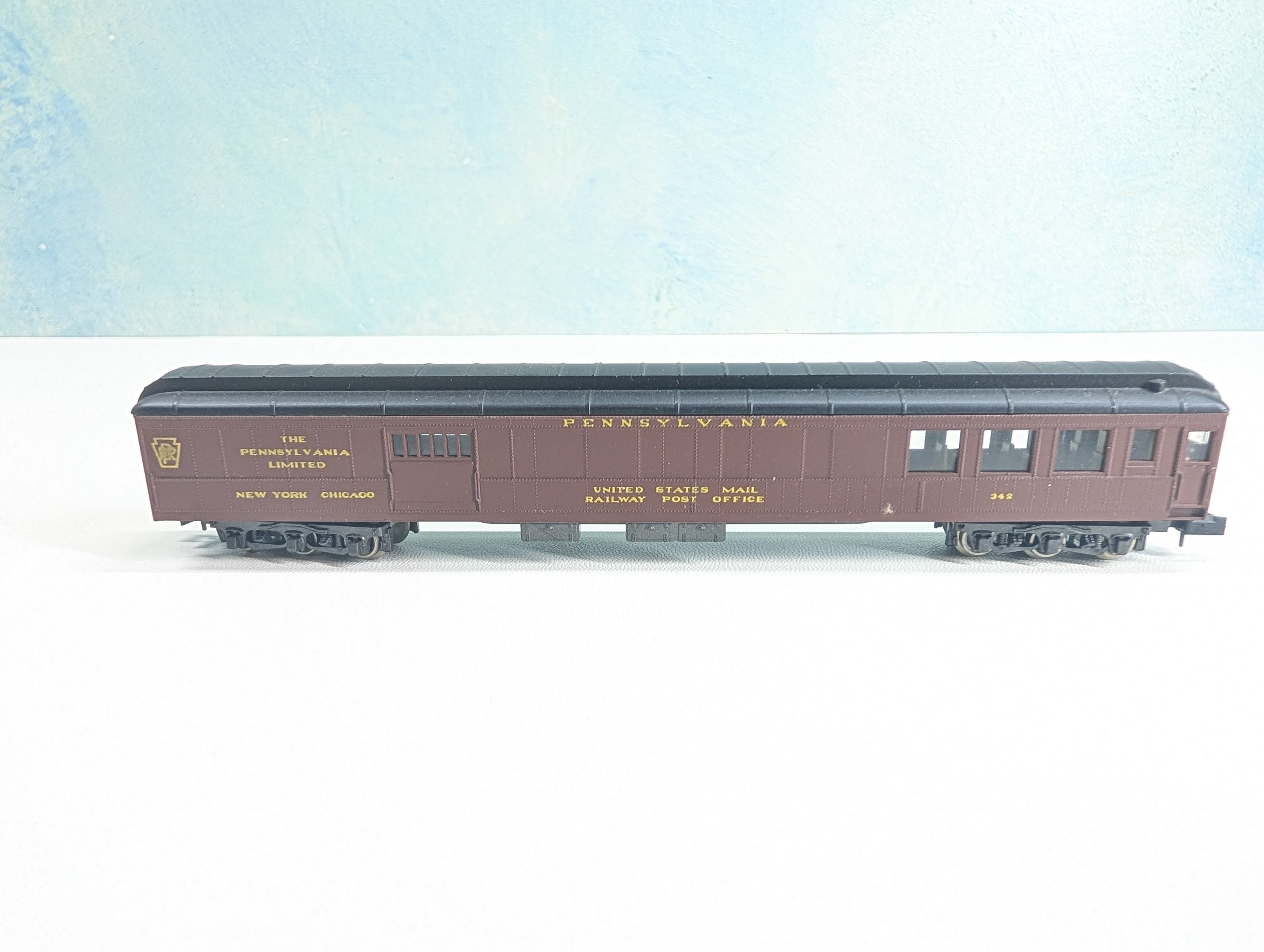 USED Atlas N Scale Combine RPO Passenger Car Pennsylvania #342