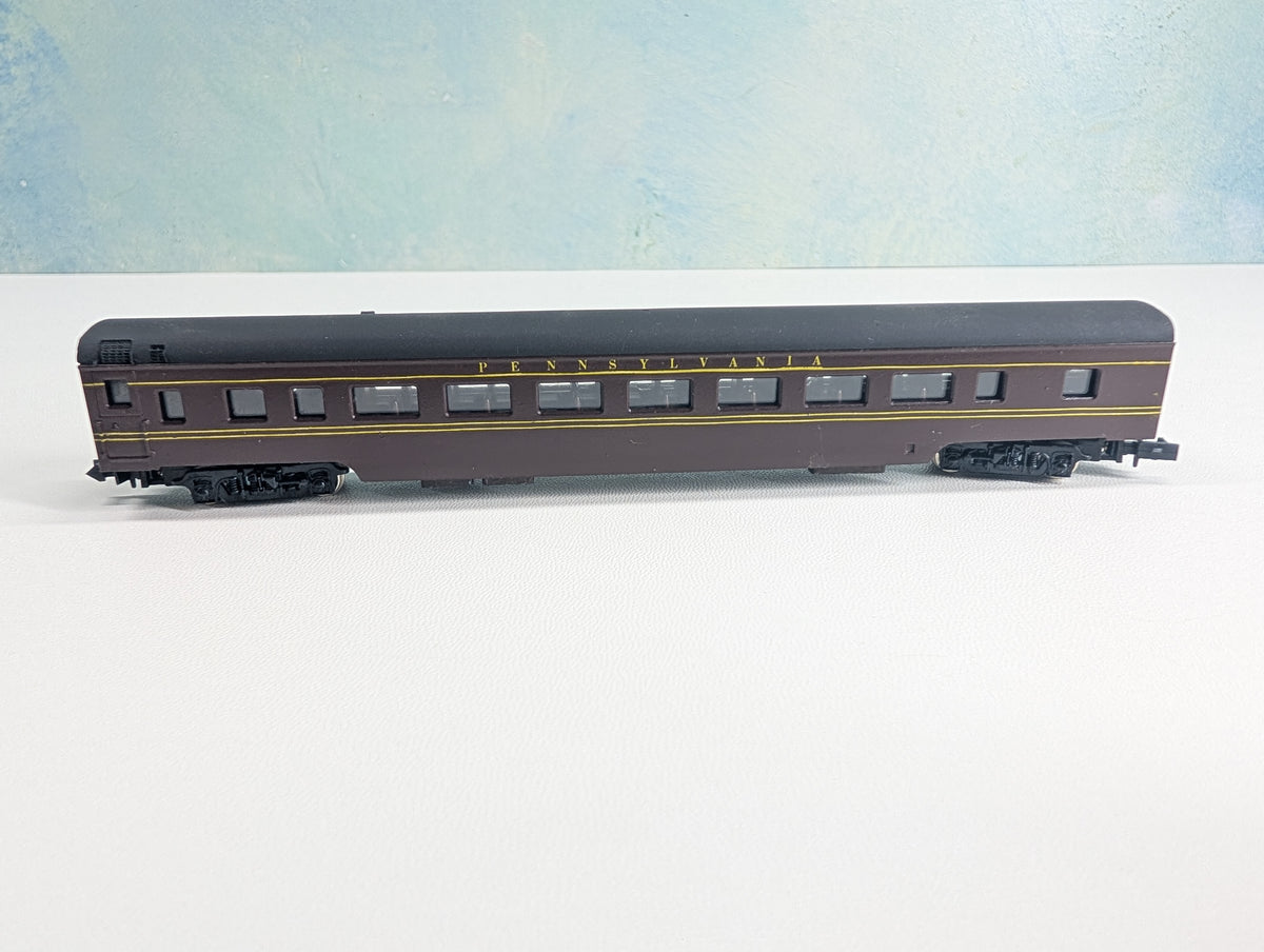 USED Con-Cor 4001 A N Scale Smoothside Coach Passenger Car Pennsylvania