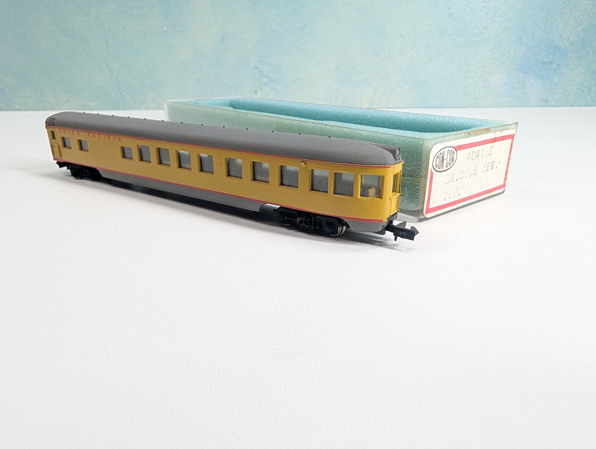 USED Con-Cor N Scale Smoothside OBS Passenger Car Union Pacific