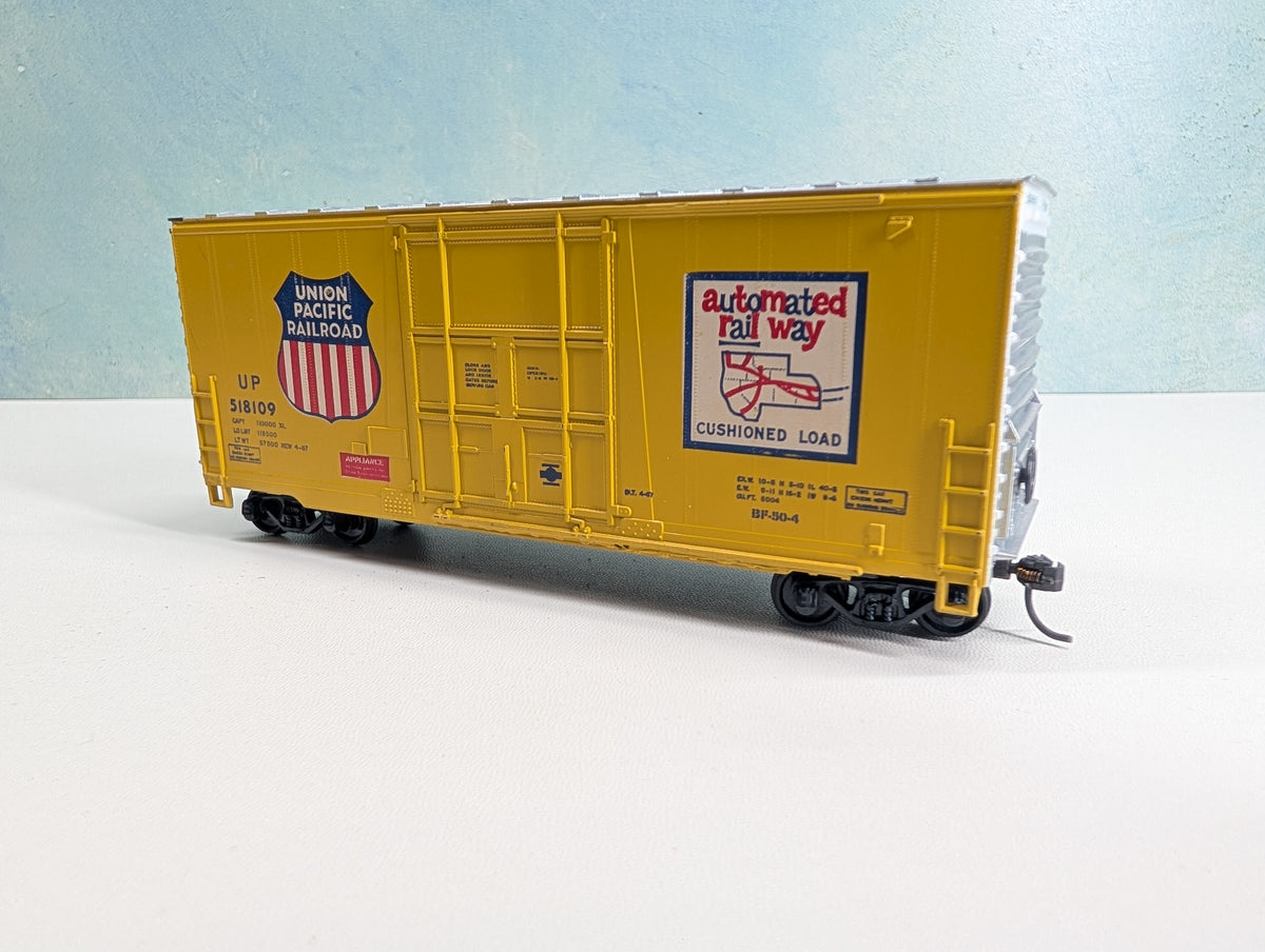 USED Athearn HO Scale 40' Hi-Cube Box Car Union Pacific UP #518109