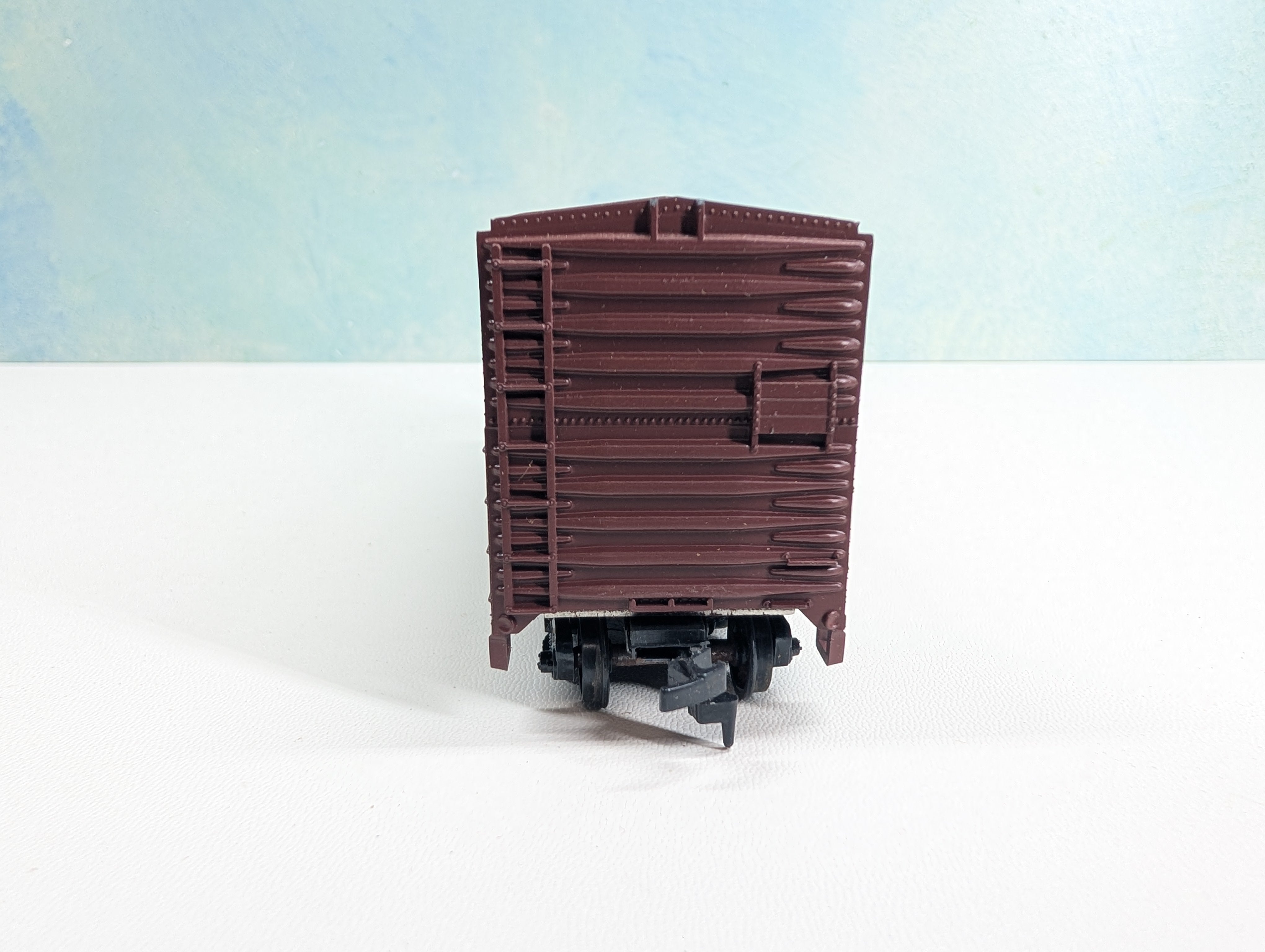 USED Athearn HO Scale 40' Grainloading Box Car Santa Fe ATSF #21889