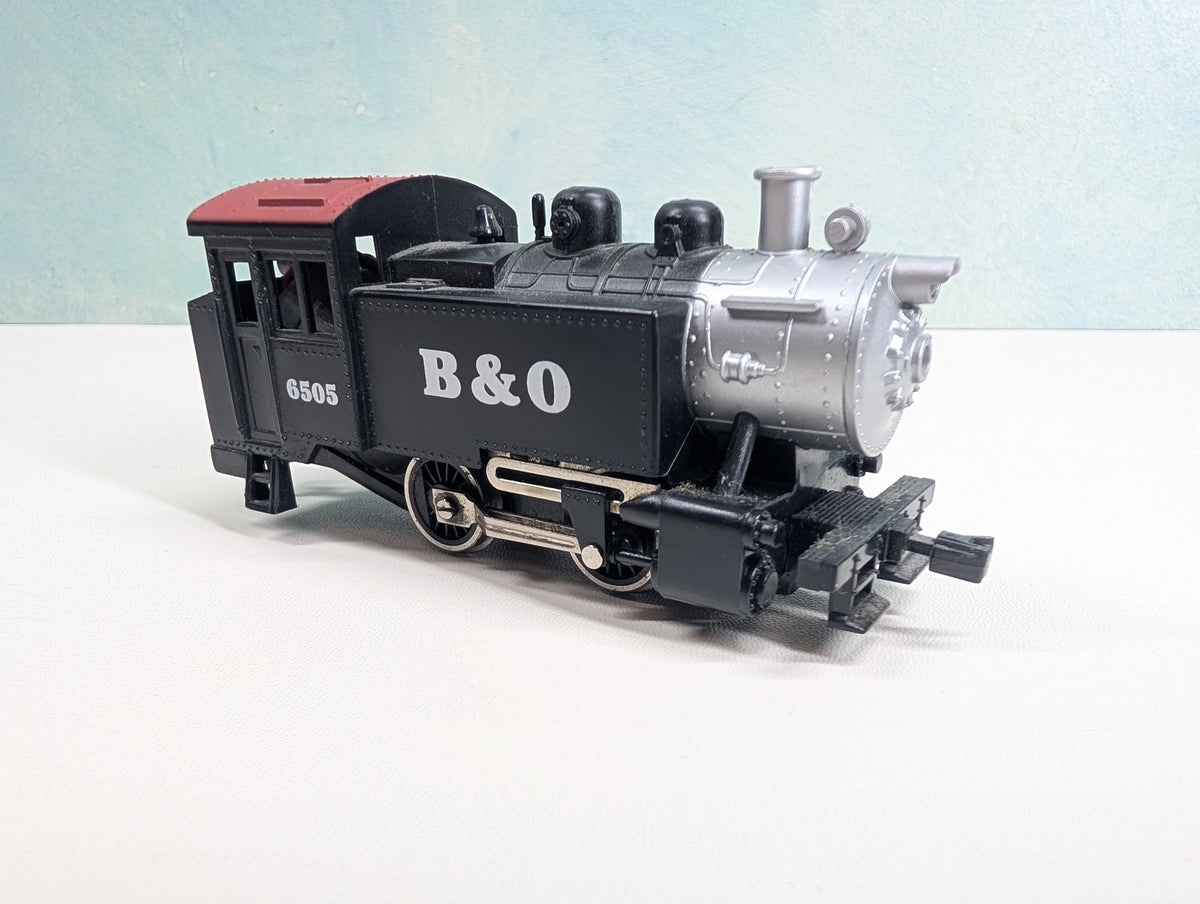 USED Model Power HO Scale 0-4-0 Switcher Tank Steam Engine Baltimore and Ohio B&O #6505 Tested! DC